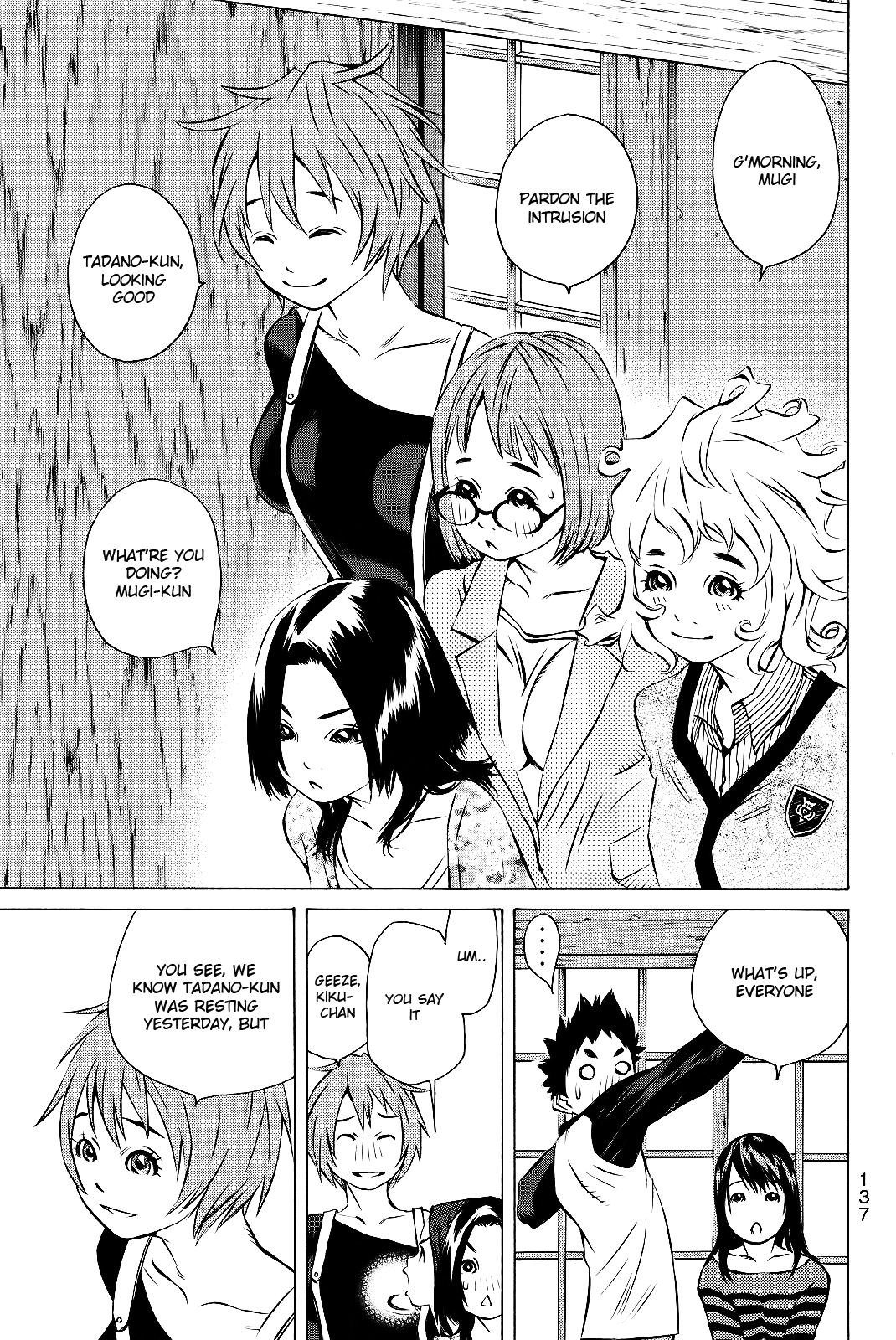 Pastel Chapter 159 page 14 - Chapter 159: Happy!! Embarrassing!? Hospitality <3
