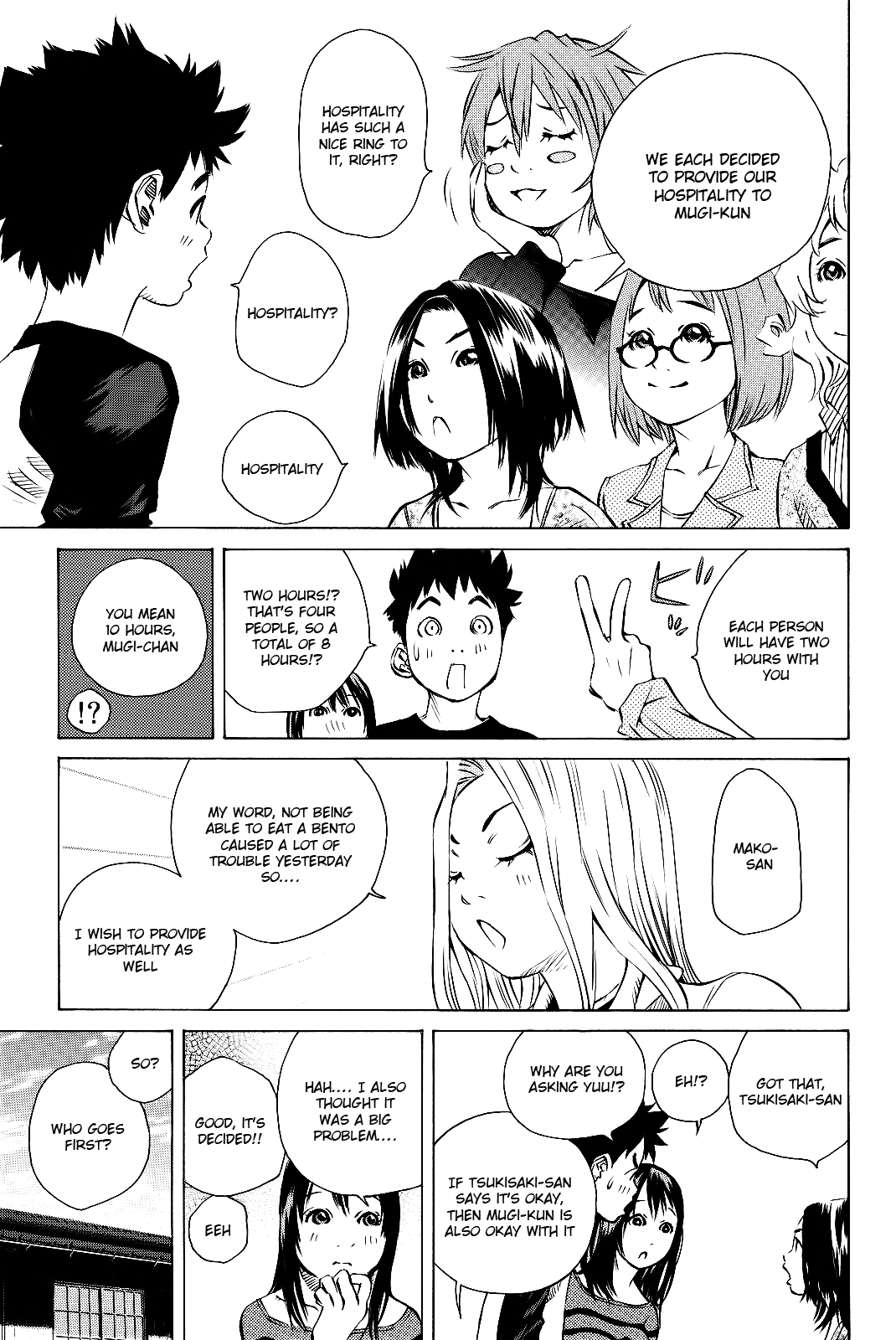 Pastel Chapter 159 page 16 - Chapter 159: Happy!! Embarrassing!? Hospitality <3