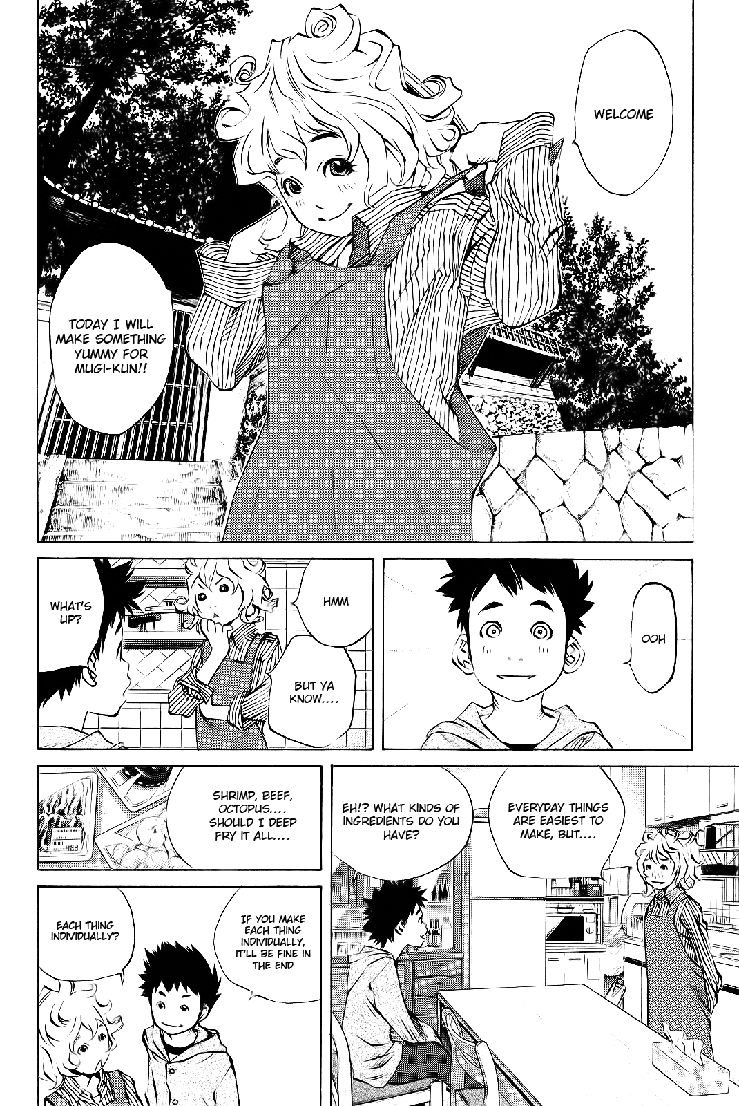 Pastel Chapter 159 page 17 - Chapter 159: Happy!! Embarrassing!? Hospitality <3