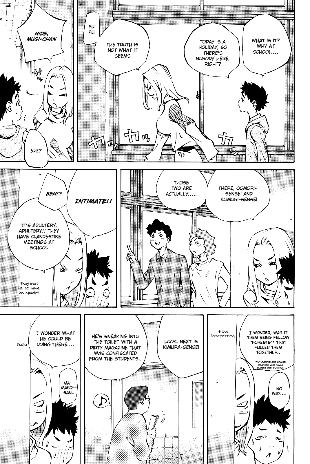 Pastel Chapter 159 page 30 - Chapter 159: Happy!! Embarrassing!? Hospitality <3