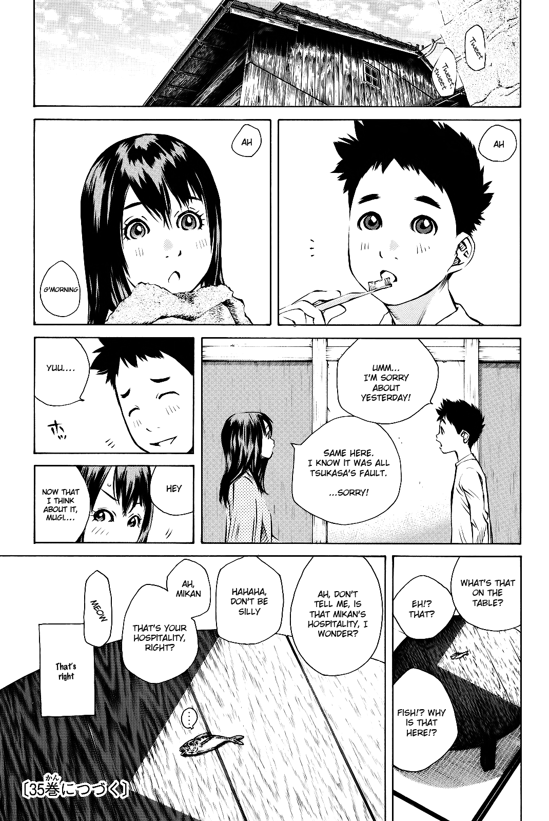 Pastel Chapter 159 page 43 - Chapter 159: Happy!! Embarrassing!? Hospitality <3