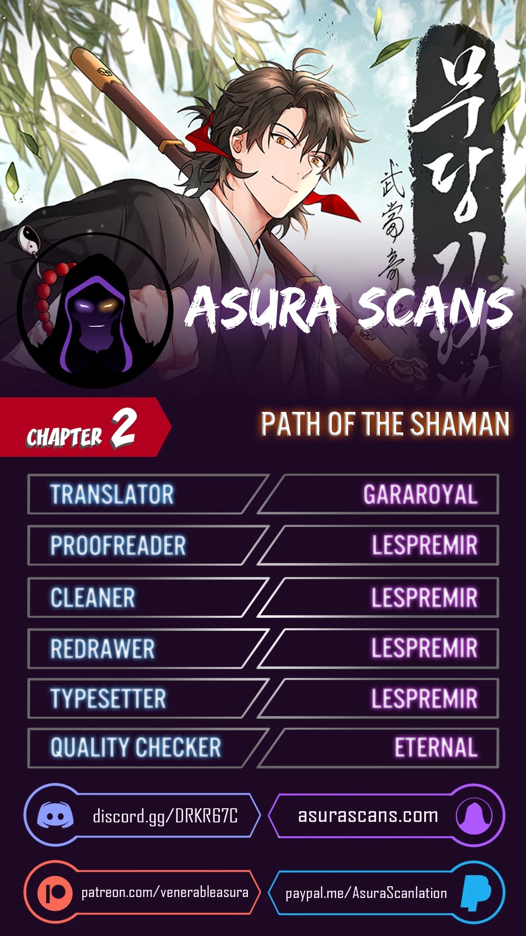 Path of the Shaman Chapter 2 page 1 - Chapter 2