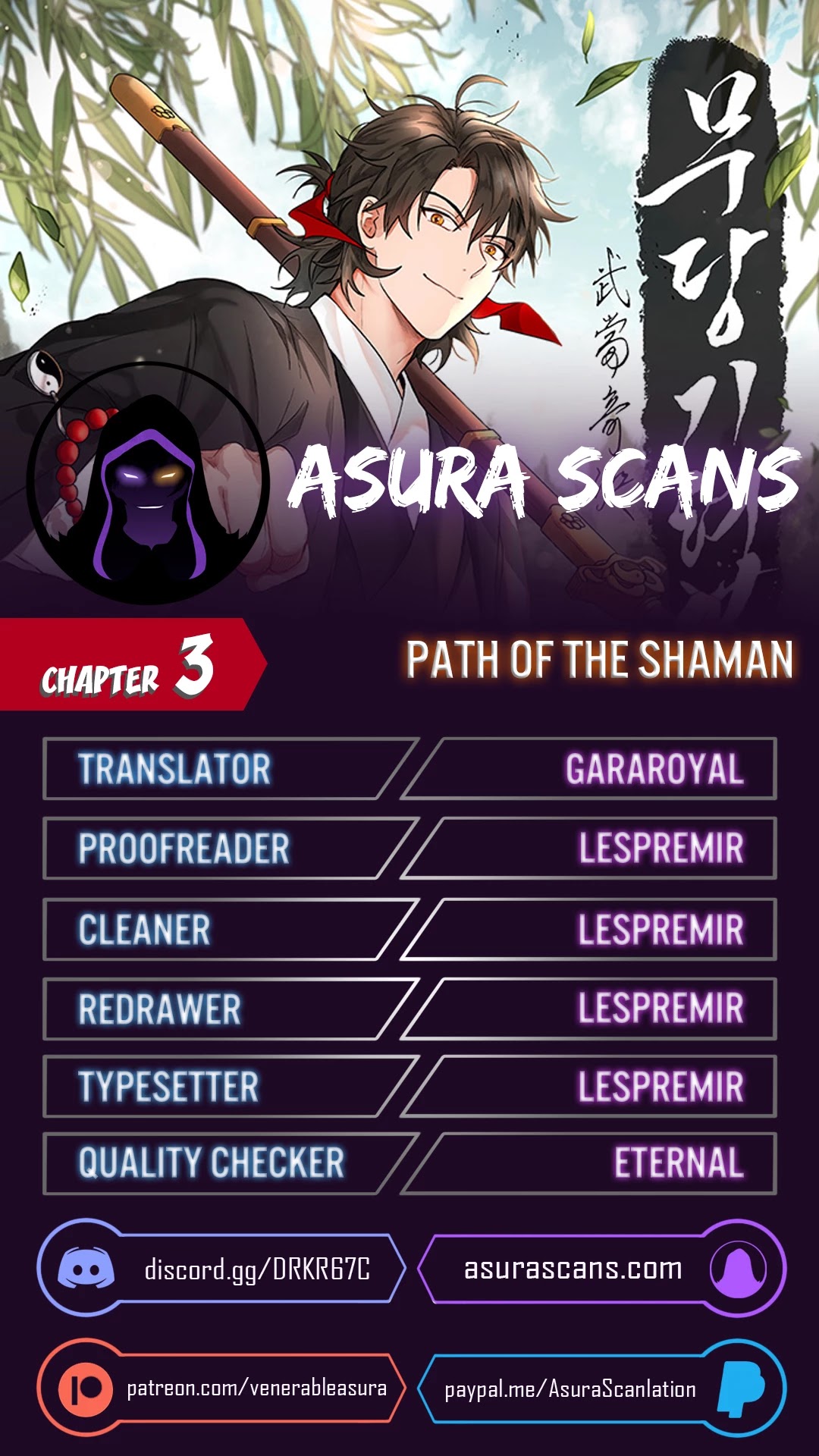 Path of the Shaman Chapter 3 page 1 - Chapter 3