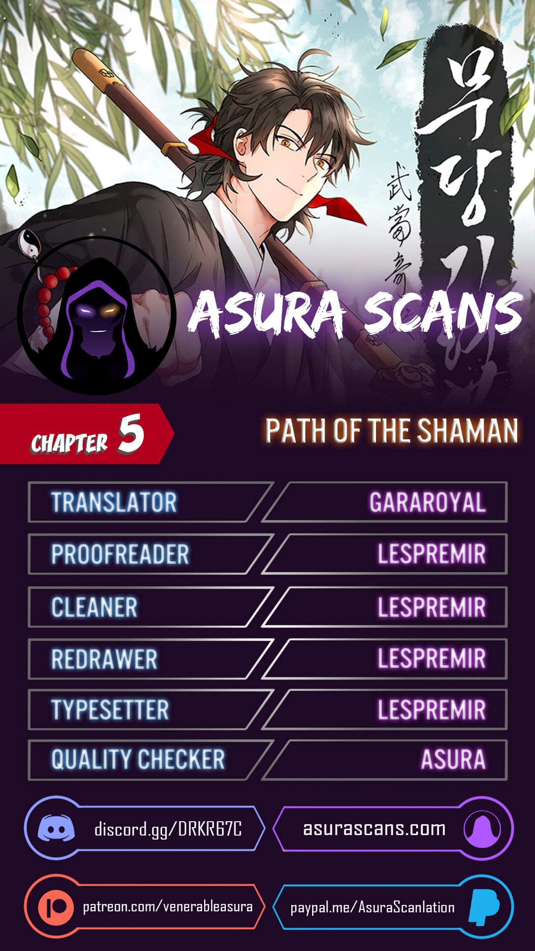 Path of the Shaman Chapter 5 page 1 - Chapter 5