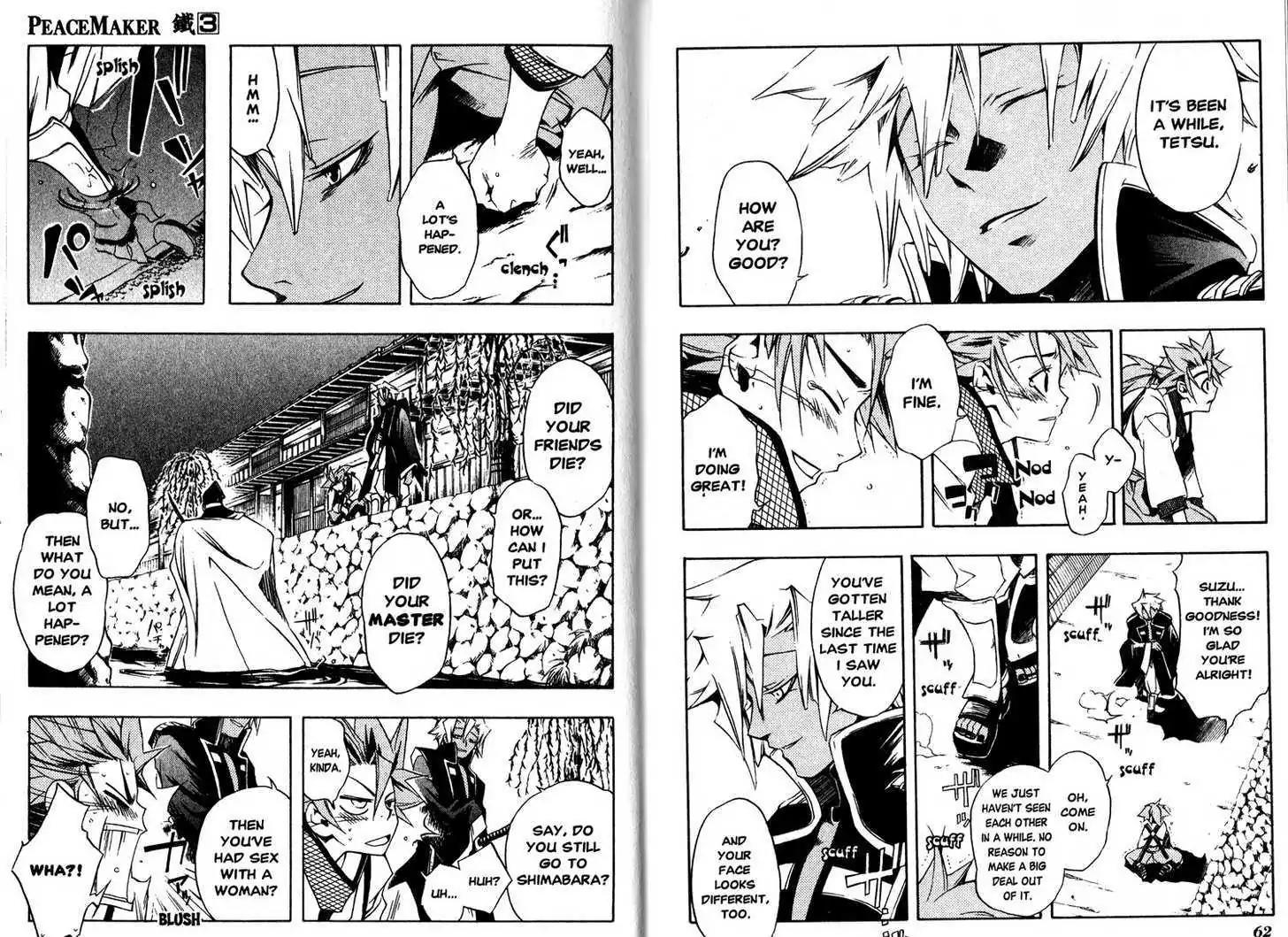 Peace Maker Kurogane Chapter 12 page 14 - Chapter 12: Encounter
