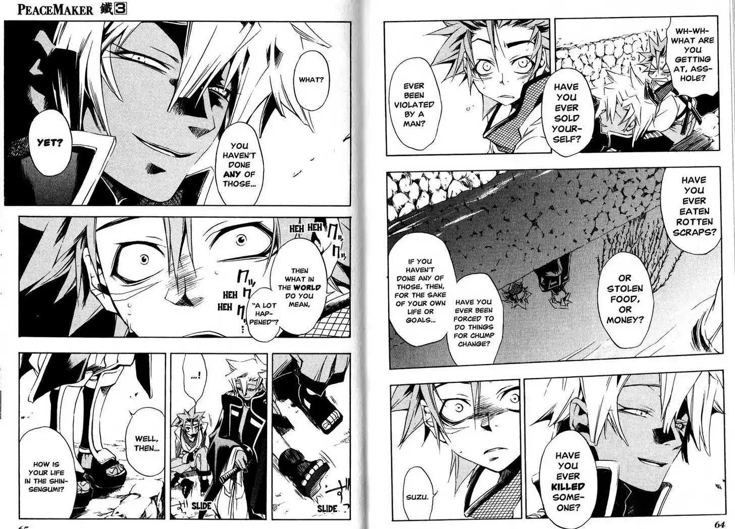 Peace Maker Kurogane Chapter 12 page 15 - Chapter 12: Encounter