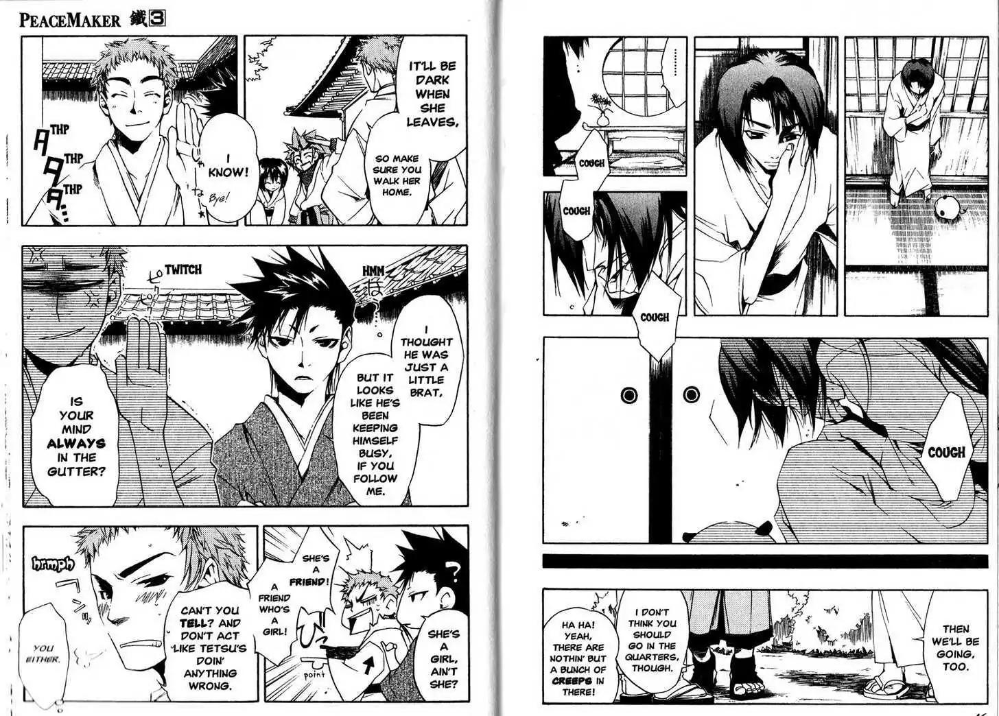 Peace Maker Kurogane Chapter 12 page 6 - Chapter 12: Encounter