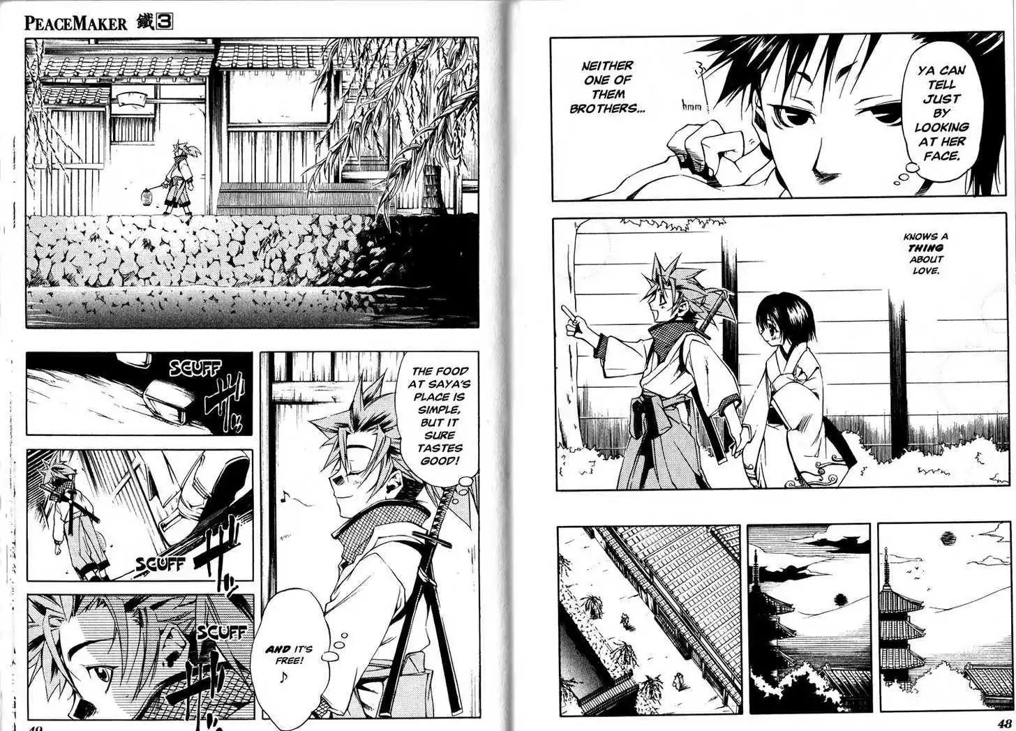 Peace Maker Kurogane Chapter 12 page 7 - Chapter 12: Encounter