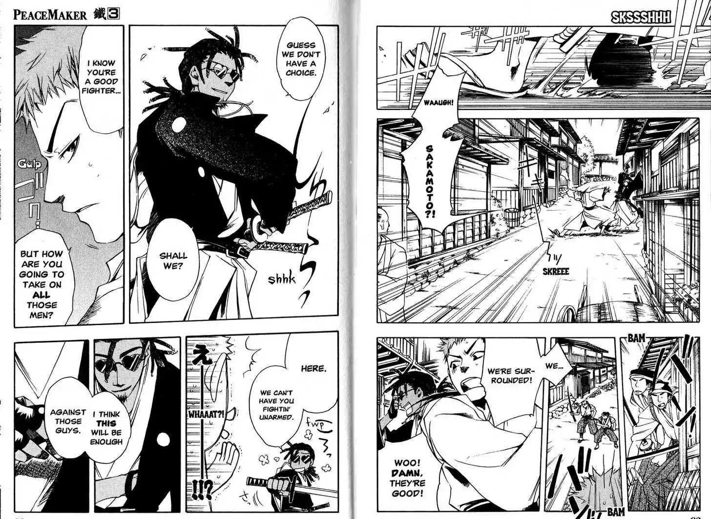 Peace Maker Kurogane Chapter 13 page 13 - Chapter 13: Another