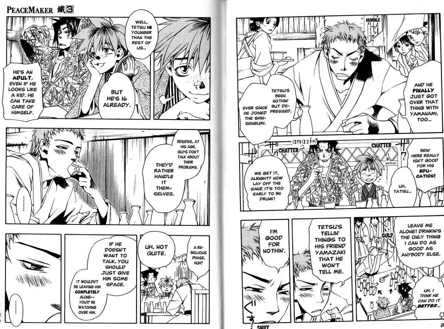 Peace Maker Kurogane Chapter 13 page 7 - Chapter 13: Another