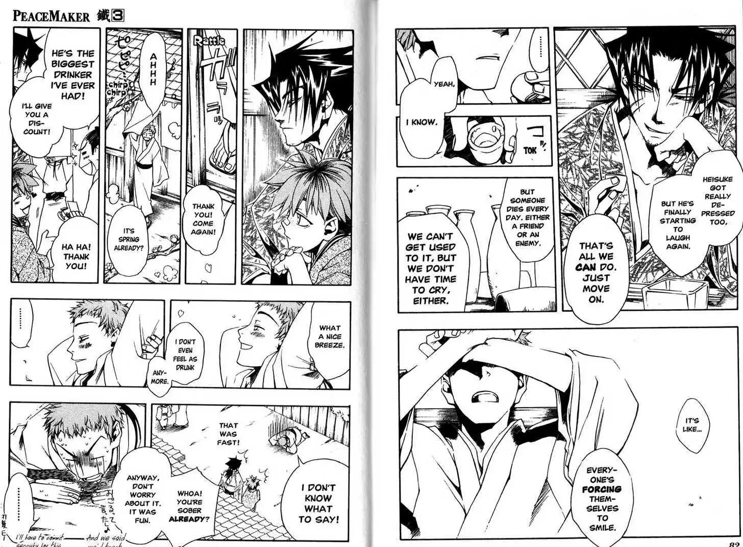 Peace Maker Kurogane Chapter 13 page 8 - Chapter 13: Another