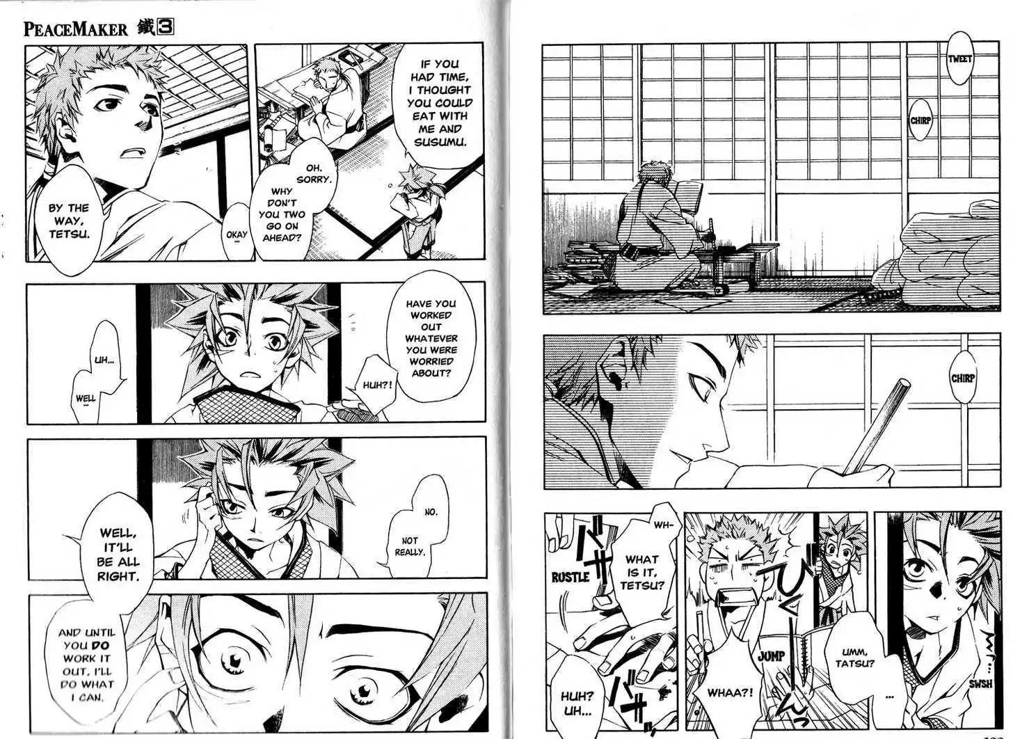 Peace Maker Kurogane Chapter 14 page 11 - Chapter 14: Gun