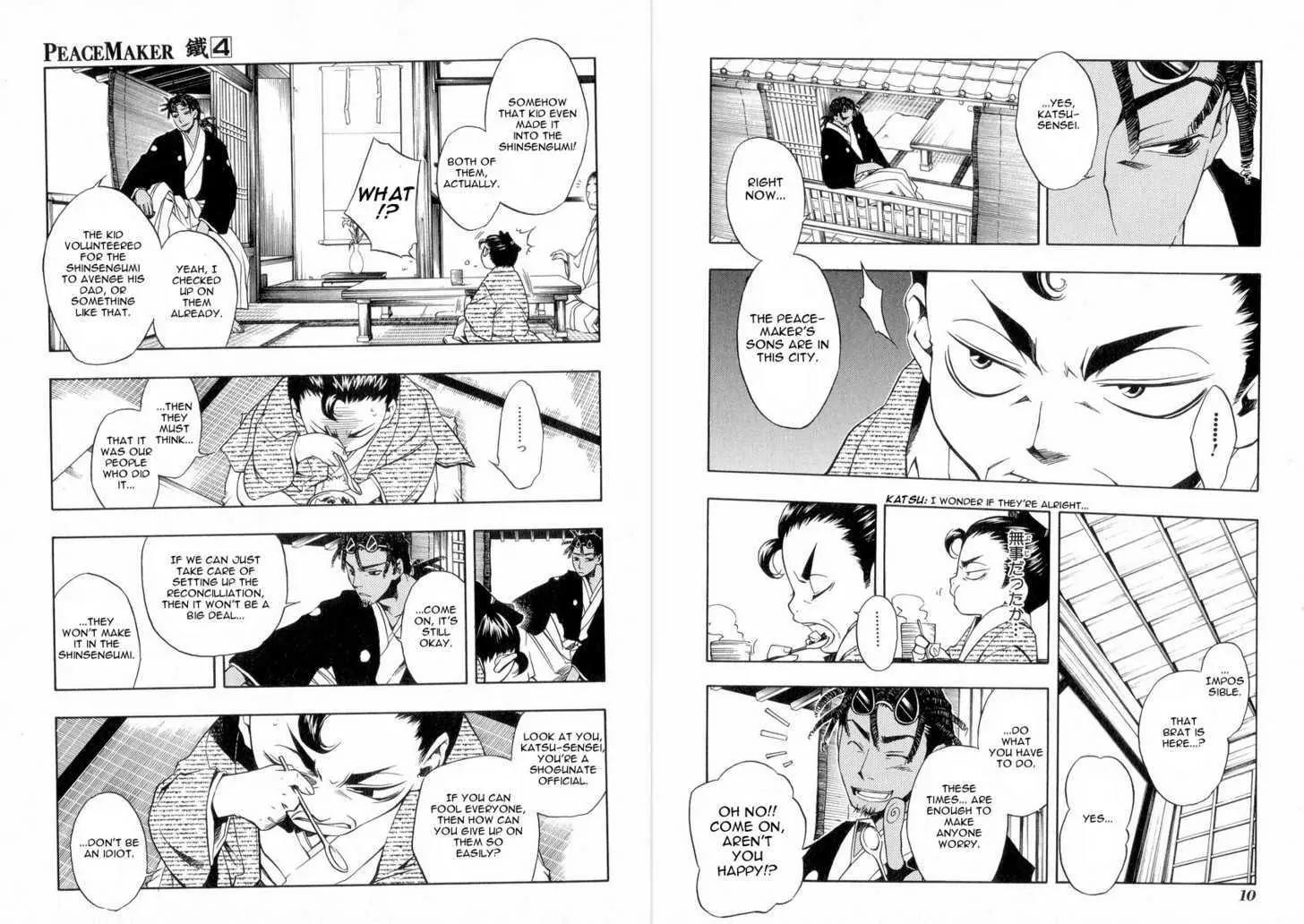 Peace Maker Kurogane Chapter 16 page 13 - Chapter 16: Origin