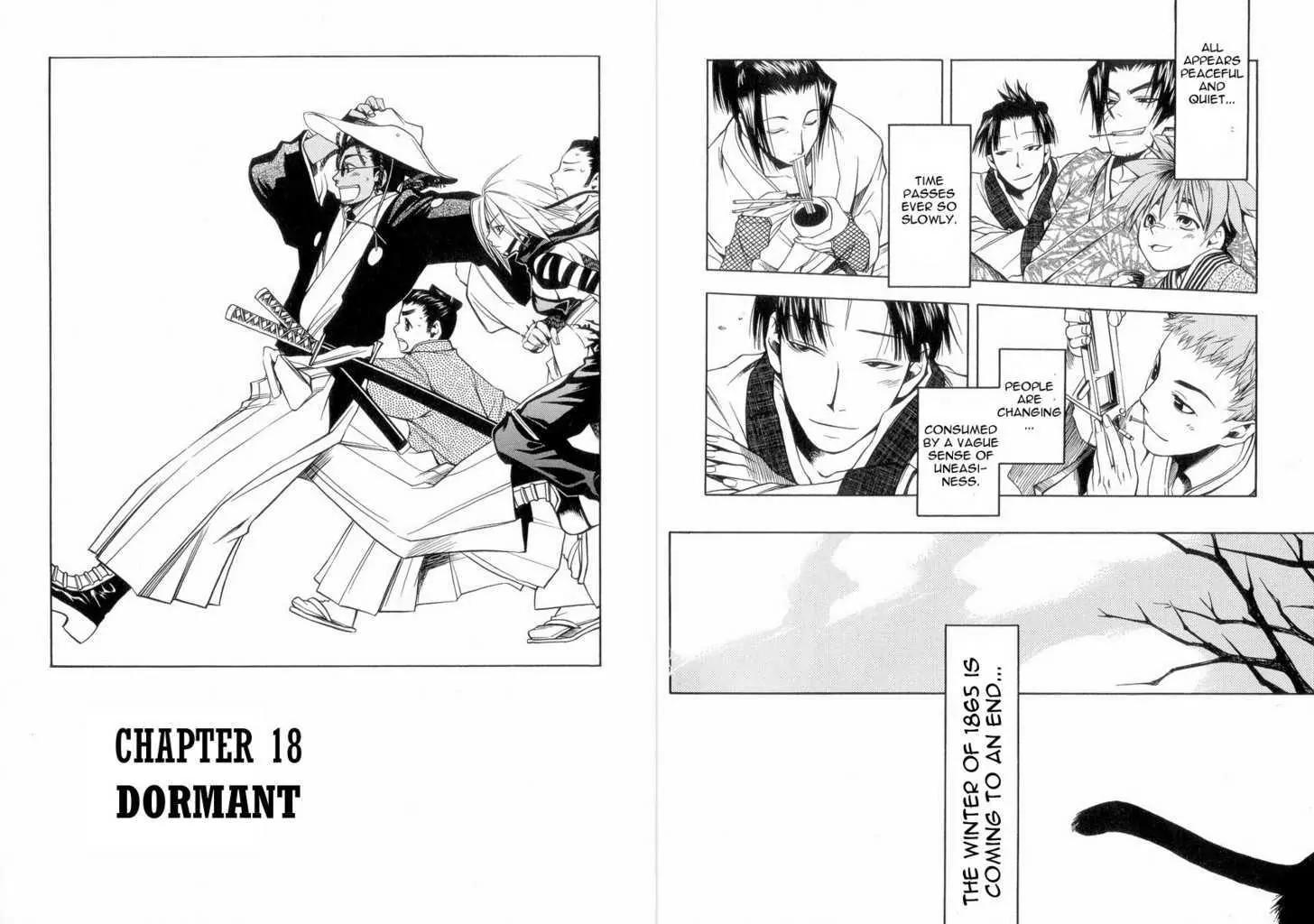 Peace Maker Kurogane Chapter 18 page 1 - Chapter 18: Dormant