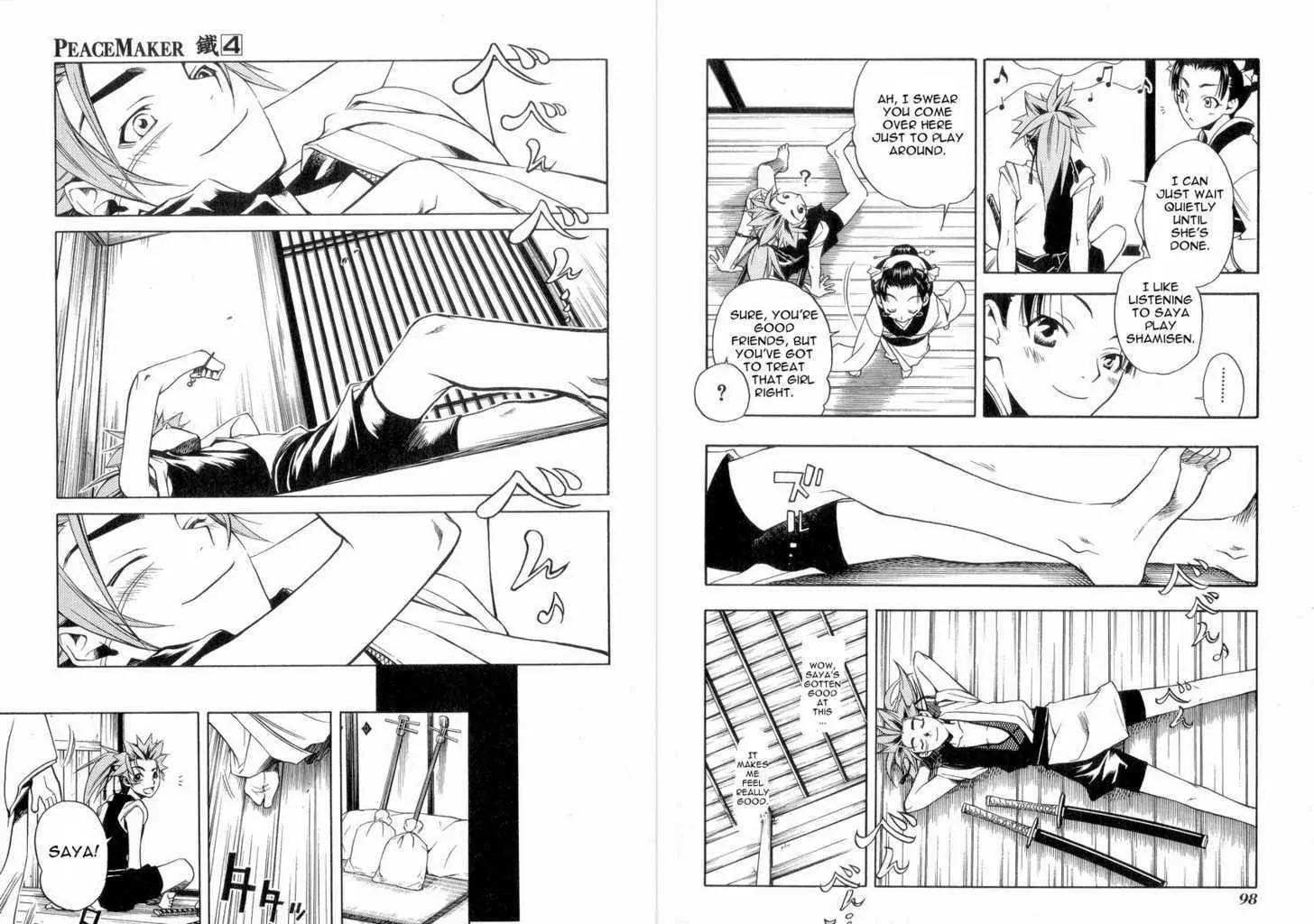 Peace Maker Kurogane Chapter 19 page 8 - Chapter 19: Honor