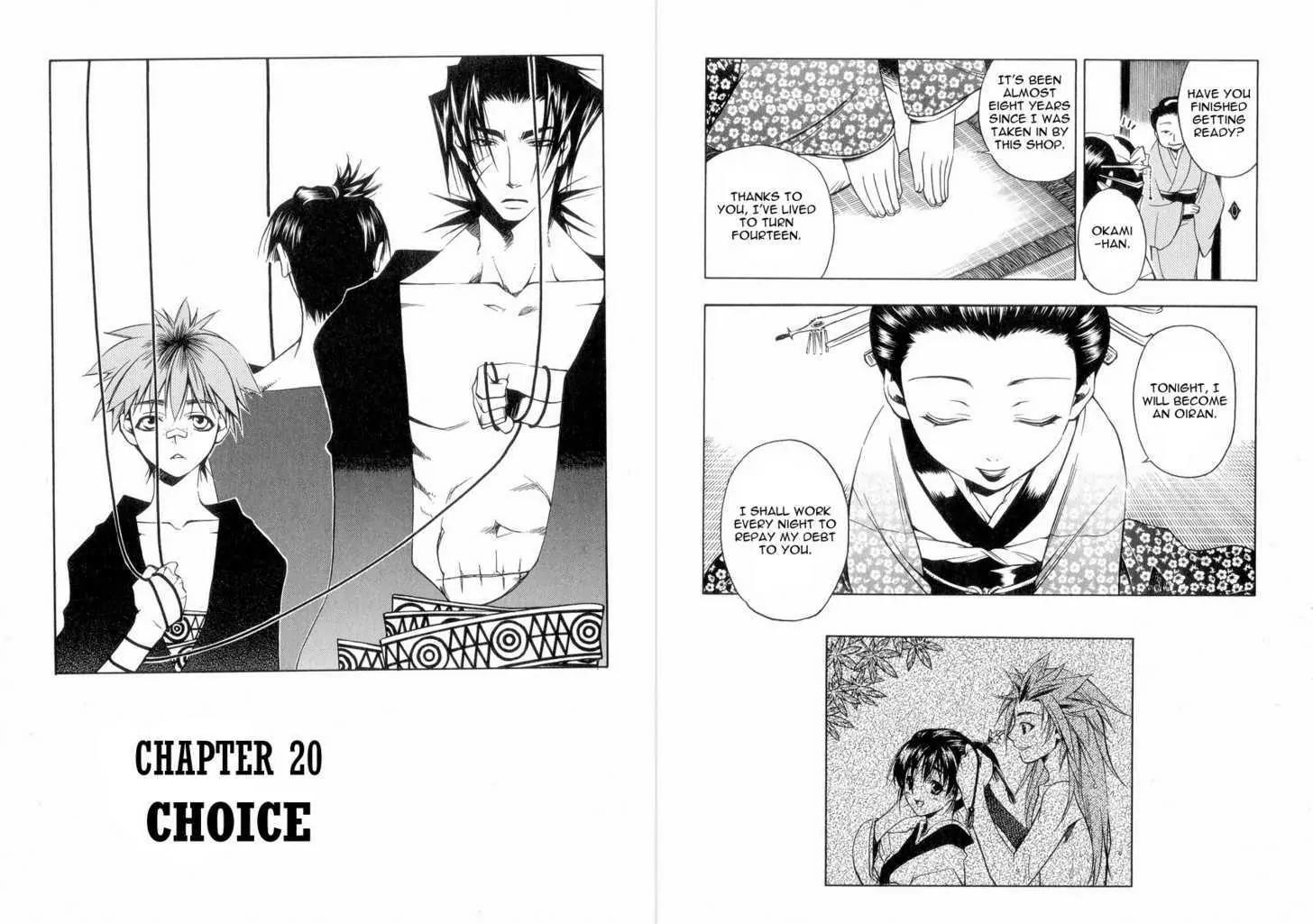 Peace Maker Kurogane Chapter 20 page 1 - Chapter 20: Choice