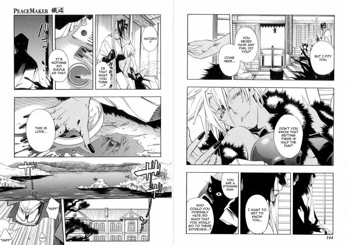 Peace Maker Kurogane Chapter 21 page 3 - Chapter 21: The Sea
