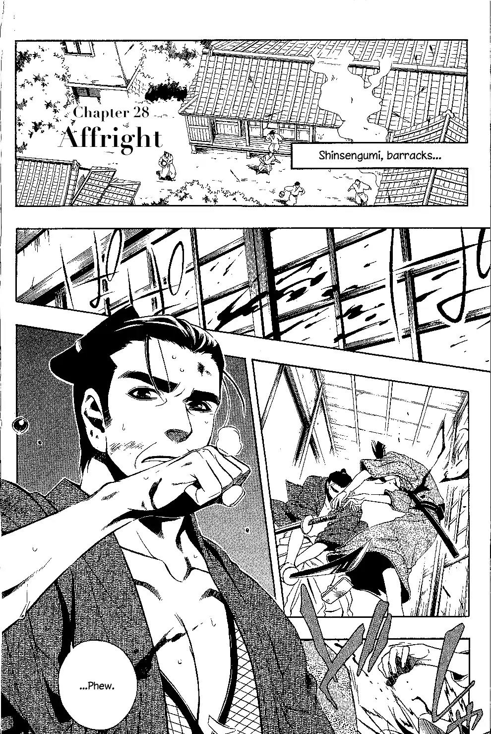 Peace Maker Kurogane Chapter 28 page 2 - Chapter 28: Surprise