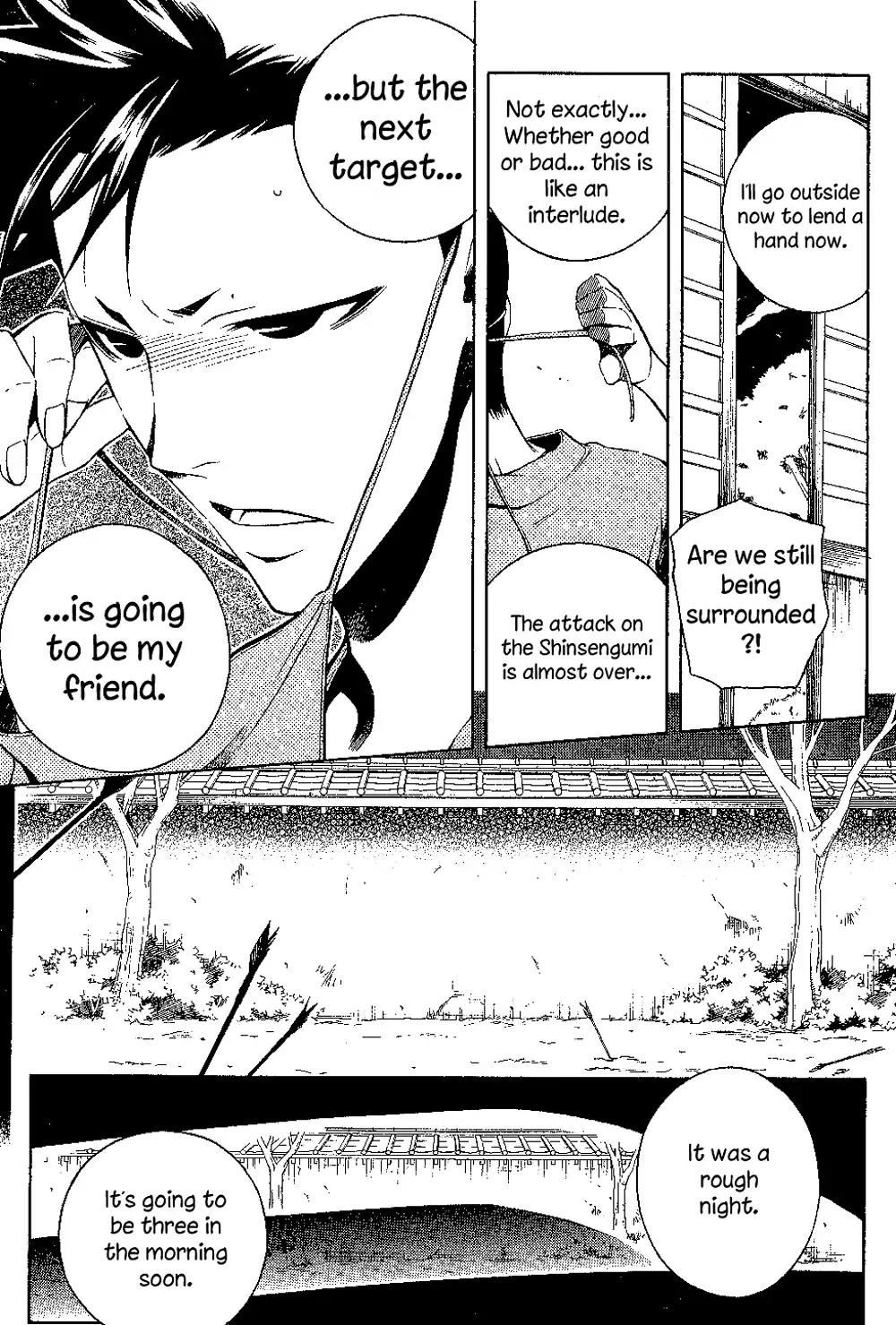 Peace Maker Kurogane Chapter 28 page 5 - Chapter 28: Surprise