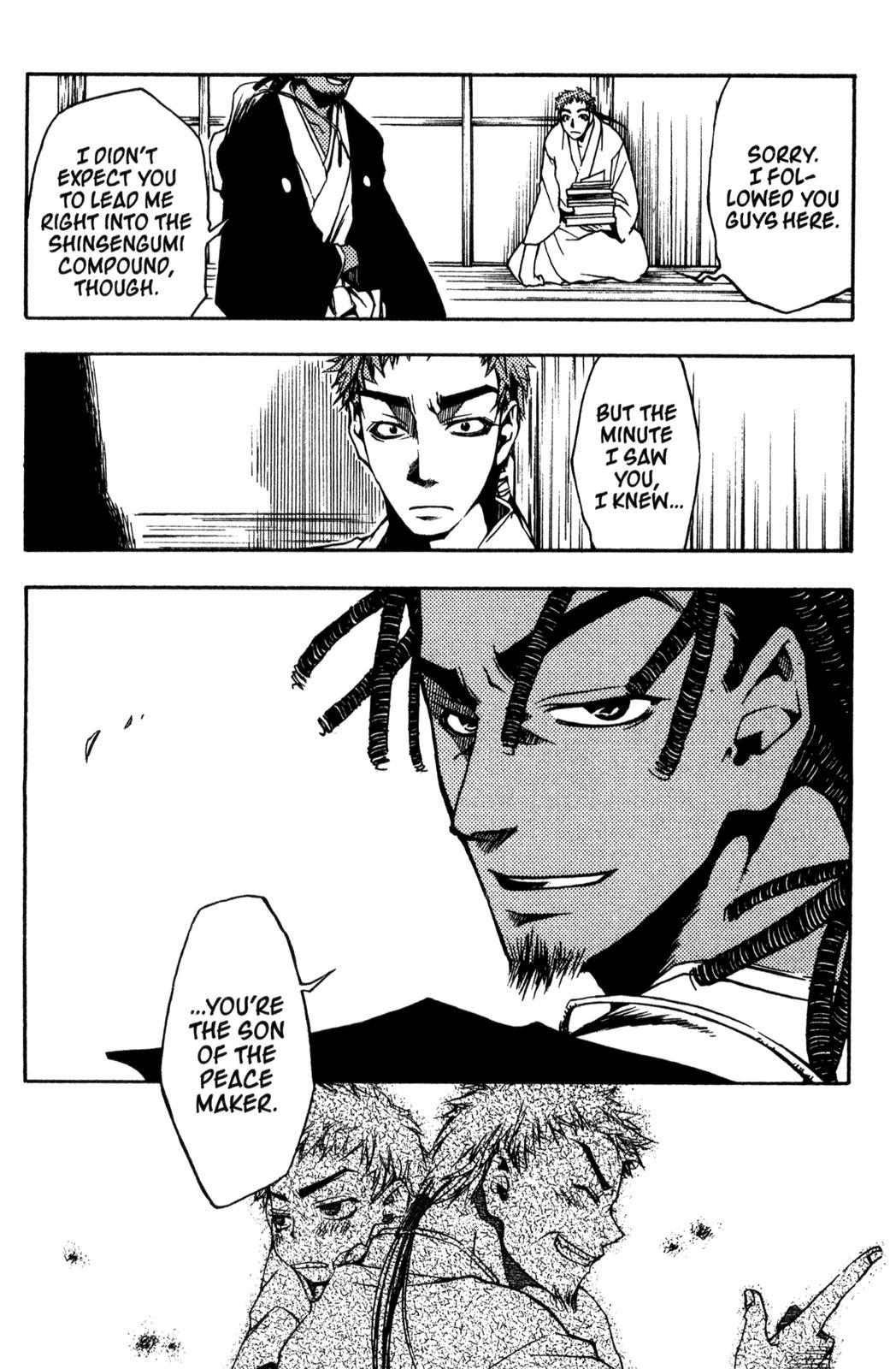 Peace Maker Kurogane Chapter 3 page 30 - Chapter 3: Sword