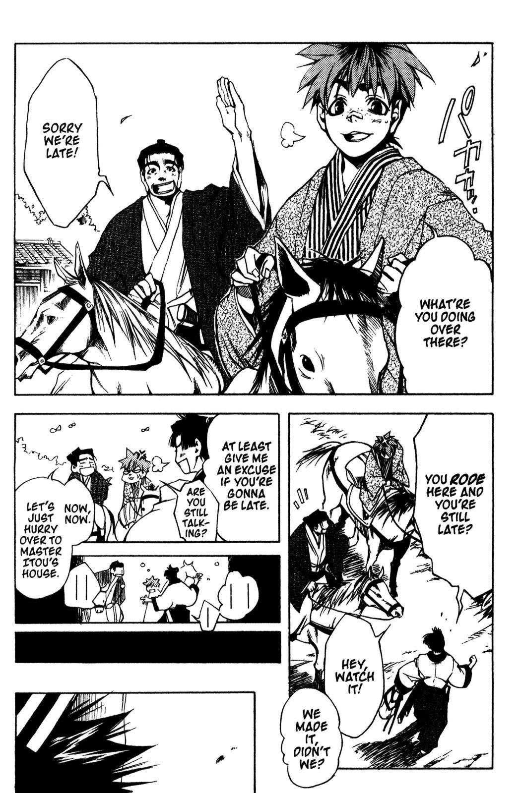 Peace Maker Kurogane Chapter 3 page 8 - Chapter 3: Sword