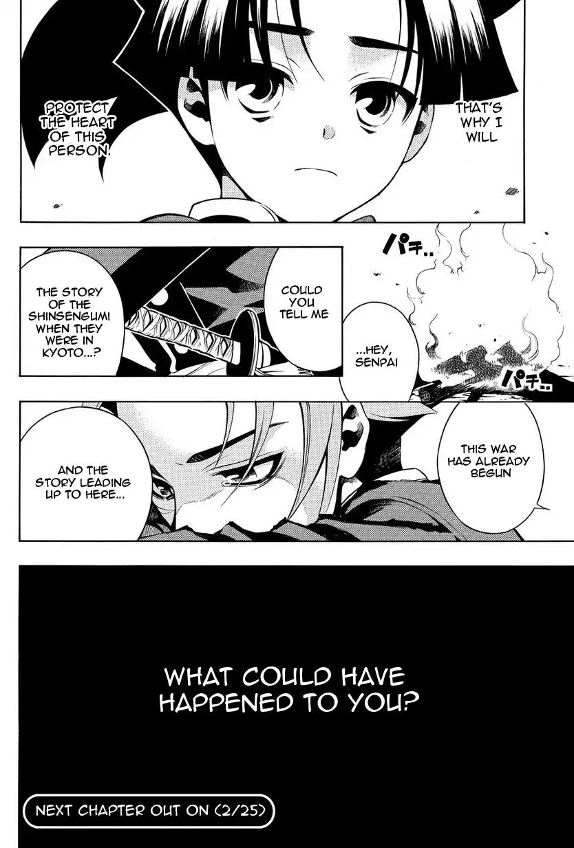 Peace Maker Kurogane Chapter 31.2 page 39 - Chapter 31.2: Introduction (2)