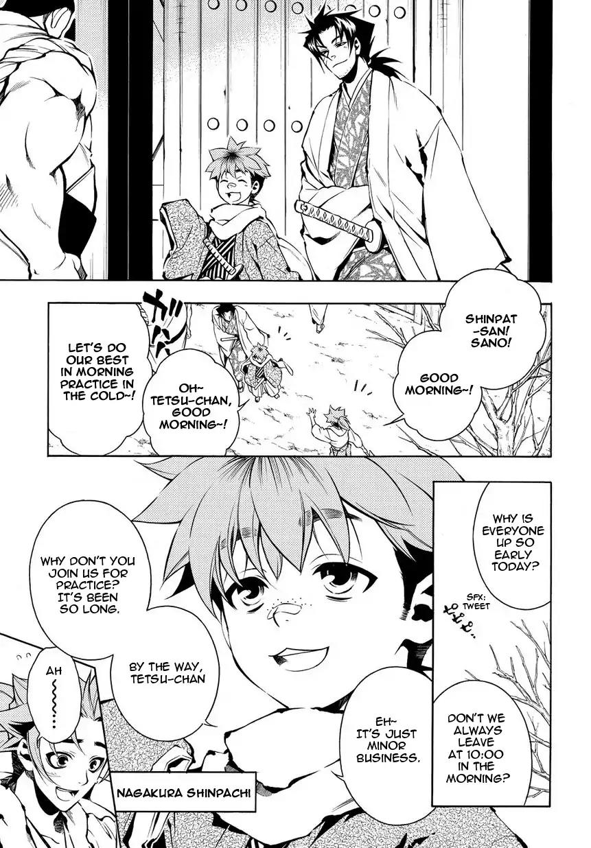 Peace Maker Kurogane Chapter 32 page 9 - Chapter 32: Morning