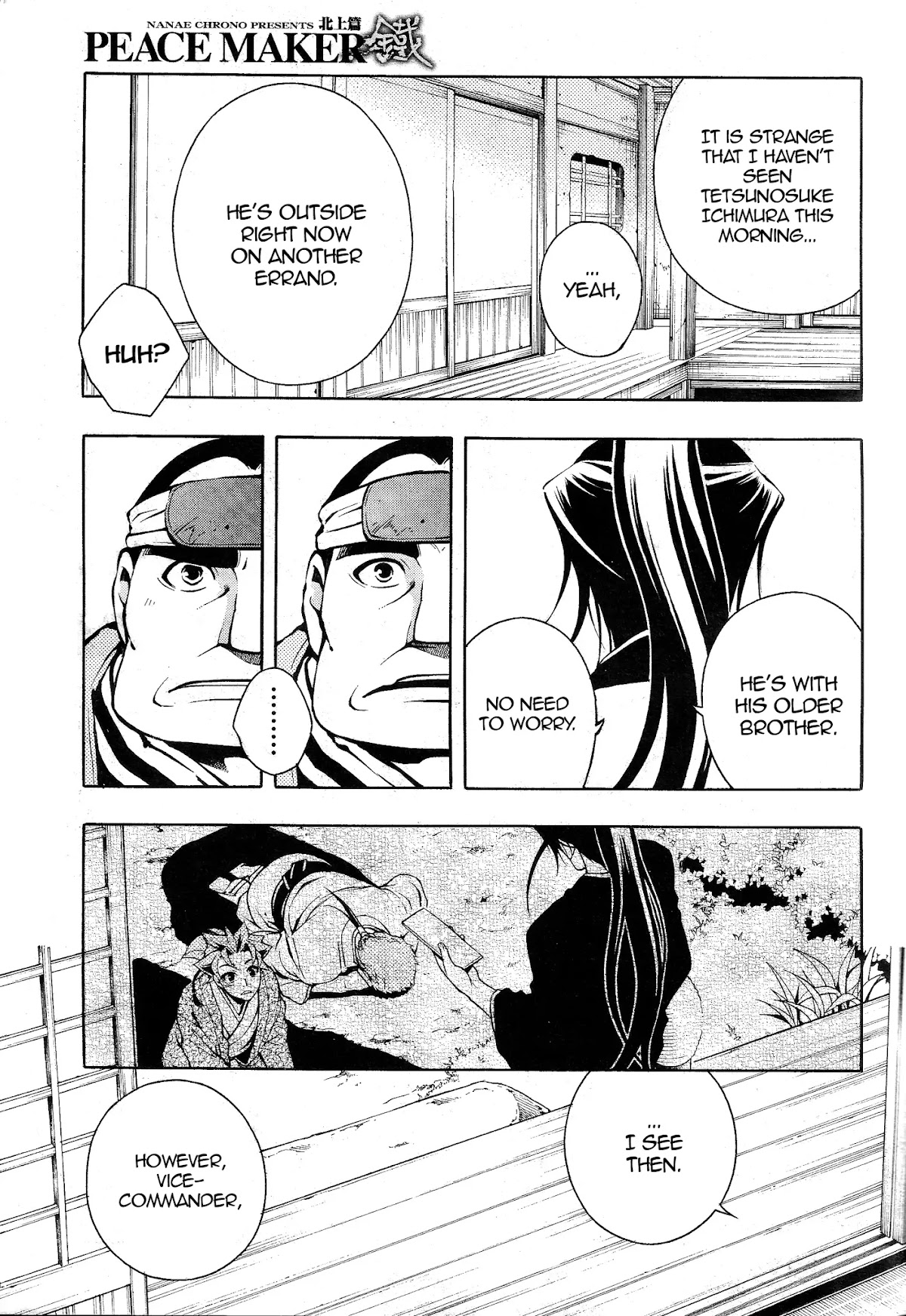 Peace Maker Kurogane Chapter 36.1 page 5 - Chapter 36.1: Good (1)