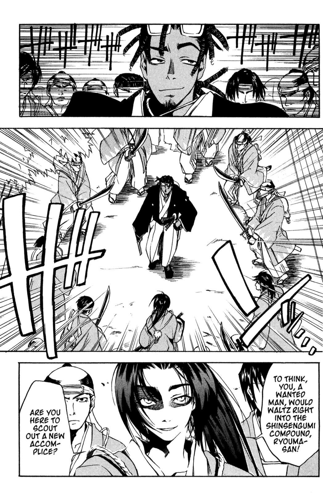 Peace Maker Kurogane Chapter 4 page 10 - Chapter 4: Dragon
