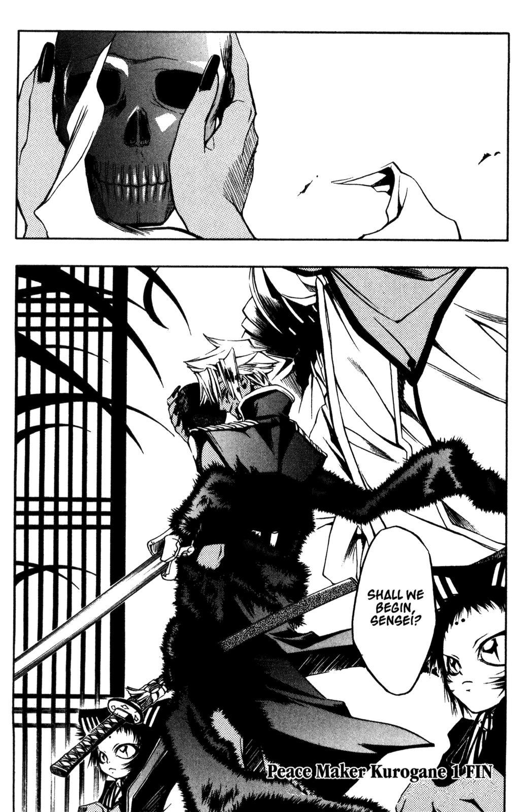 Peace Maker Kurogane Chapter 5 page 33 - Chapter 5: One Again