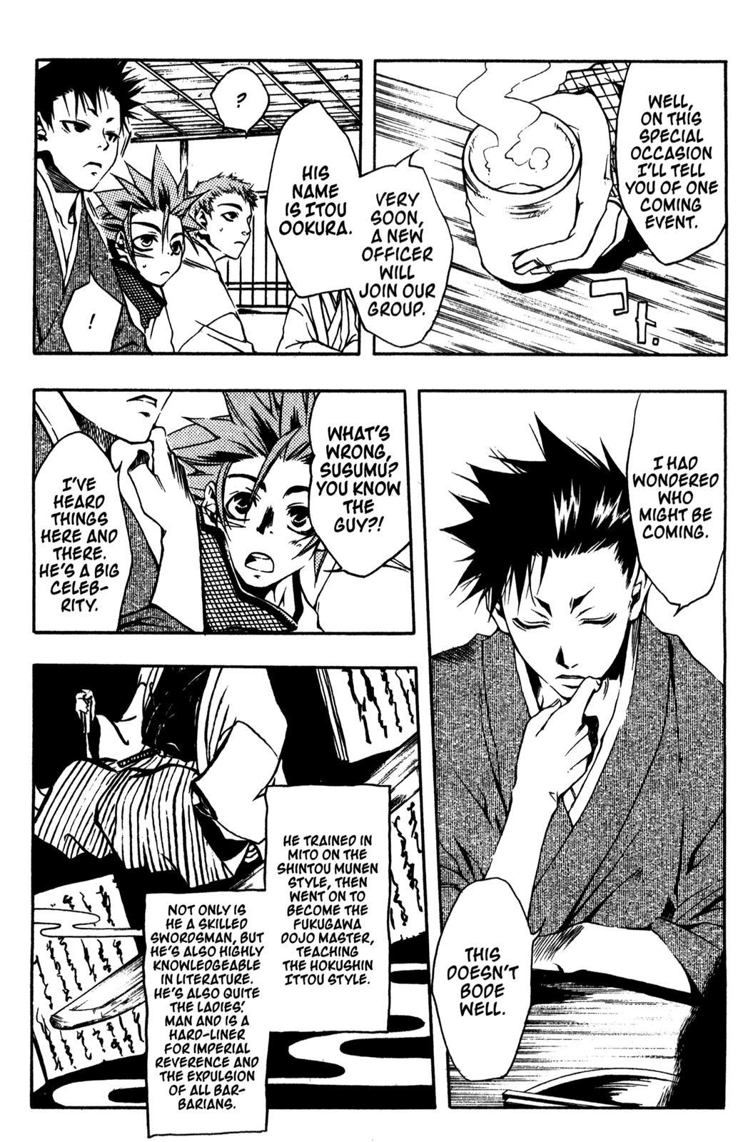 Peace Maker Kurogane Chapter 5 page 7 - Chapter 5: One Again