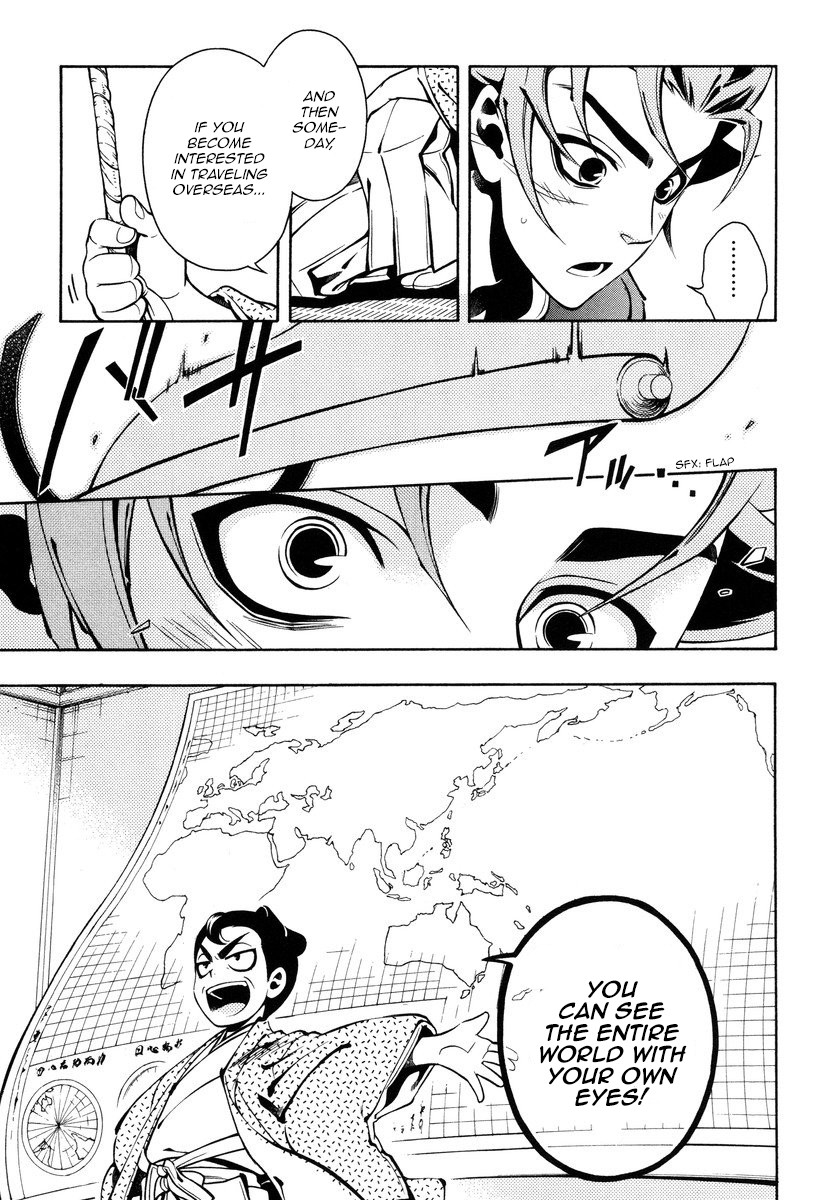 Peace Maker Kurogane Chapter 51 page 14 - Chapter 51: Viewpoint