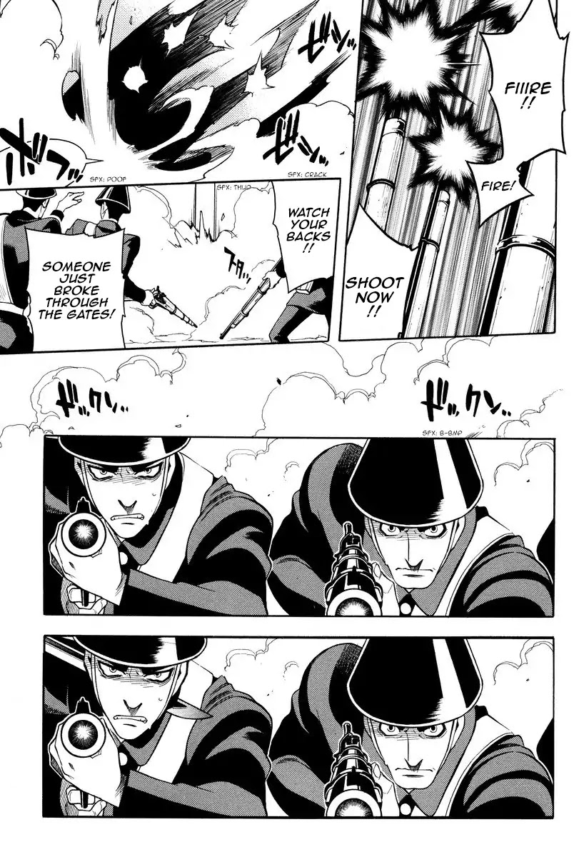 Peace Maker Kurogane Chapter 58 page 13 - Chapter 58: Kindling