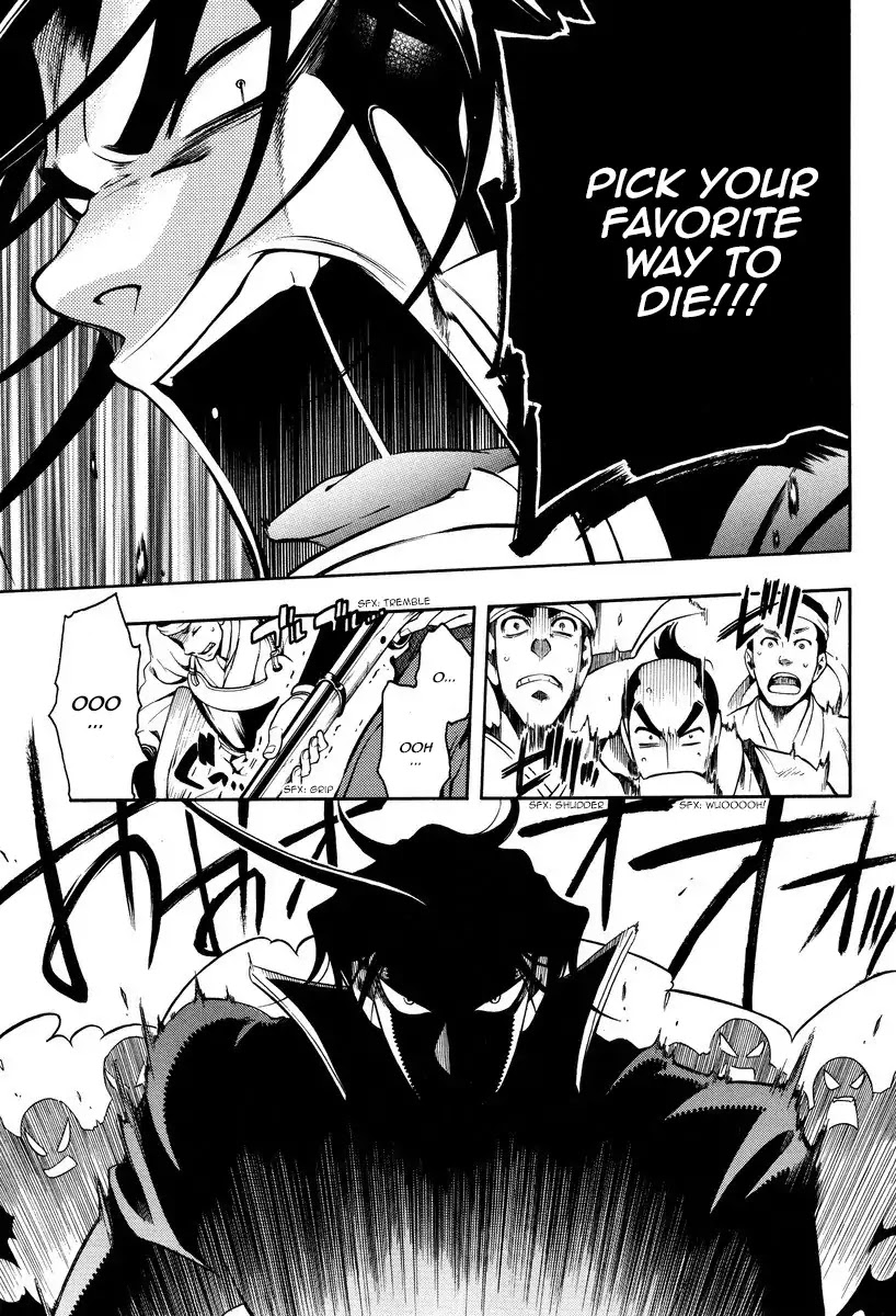 Peace Maker Kurogane Chapter 58 page 23 - Chapter 58: Kindling