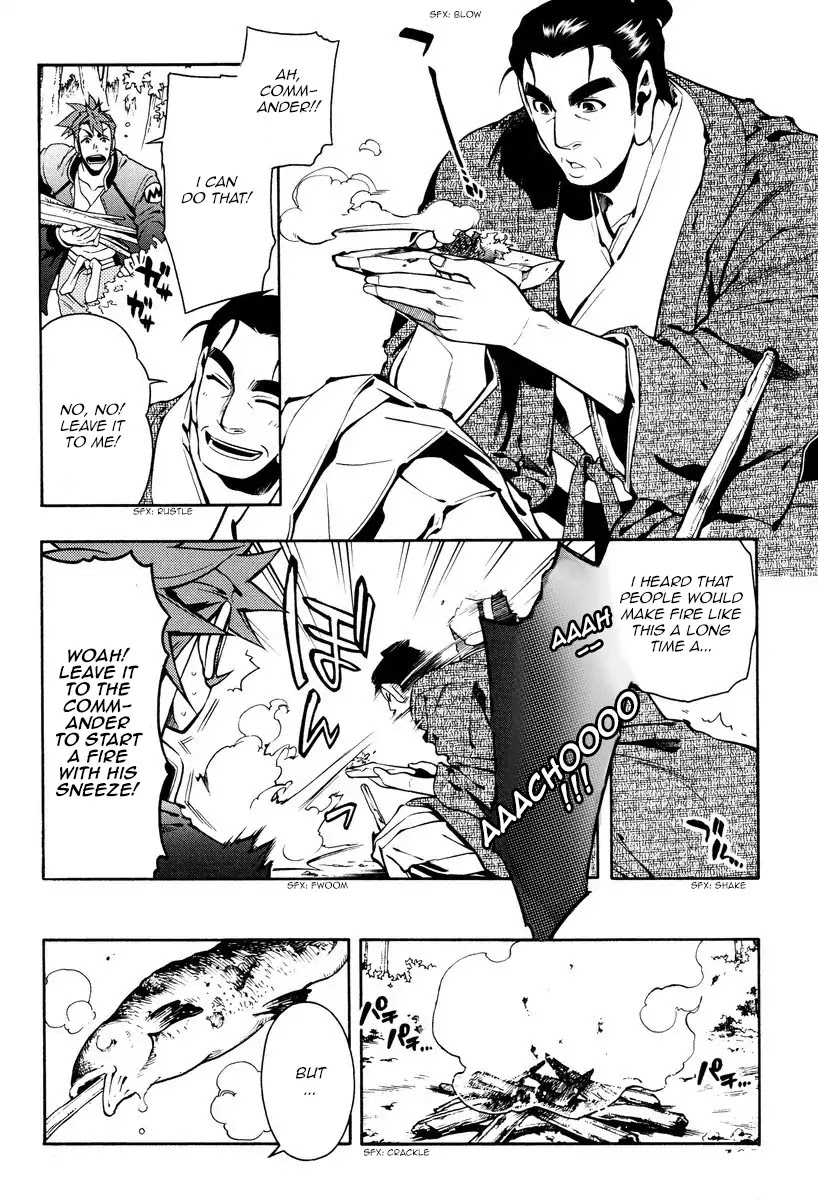 Peace Maker Kurogane Chapter 60 page 10 - Chapter 60: Flutter