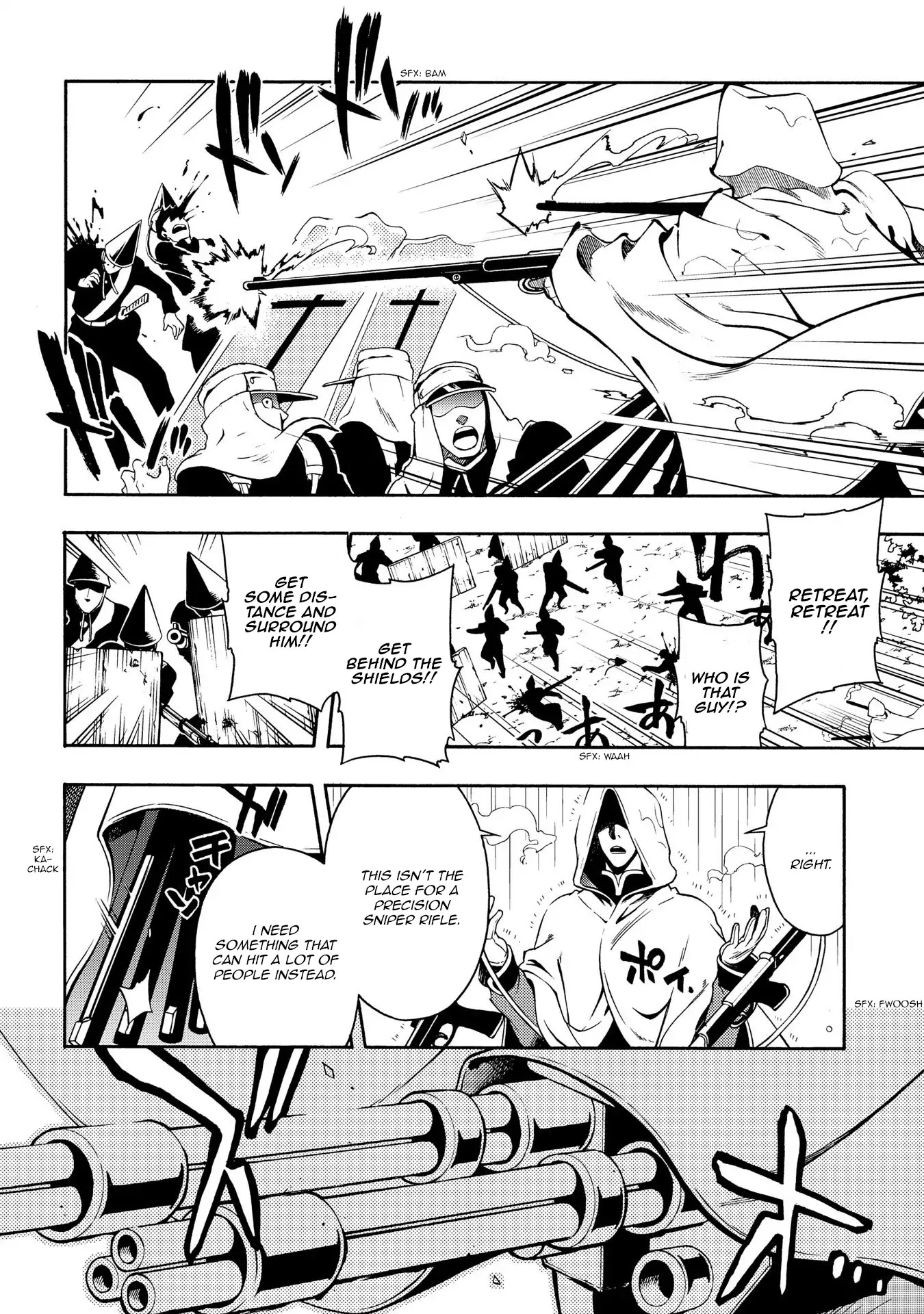 Peace Maker Kurogane Chapter 63 page 18 - Chapter 63: Assemble