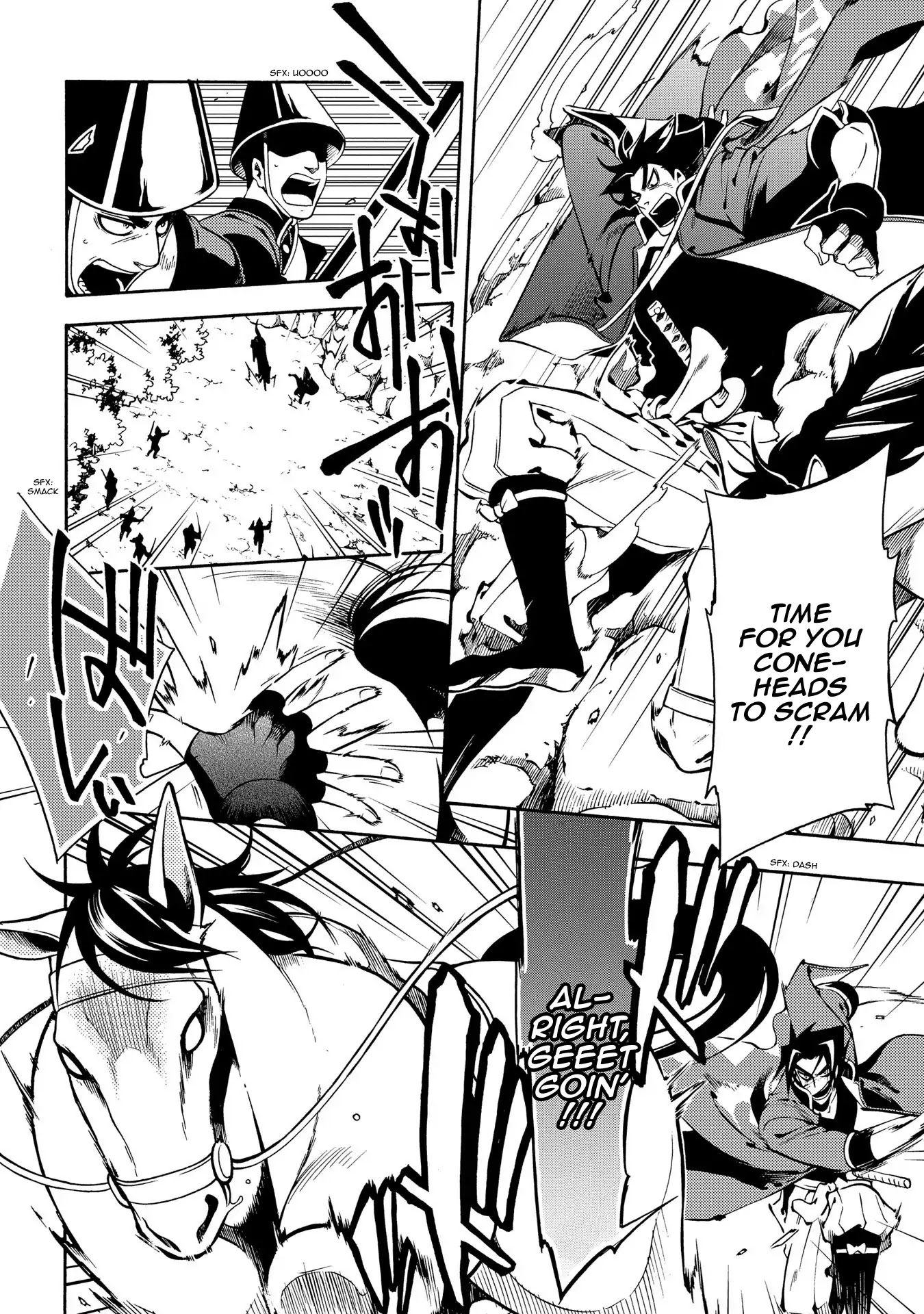 Peace Maker Kurogane Chapter 63 page 6 - Chapter 63: Assemble