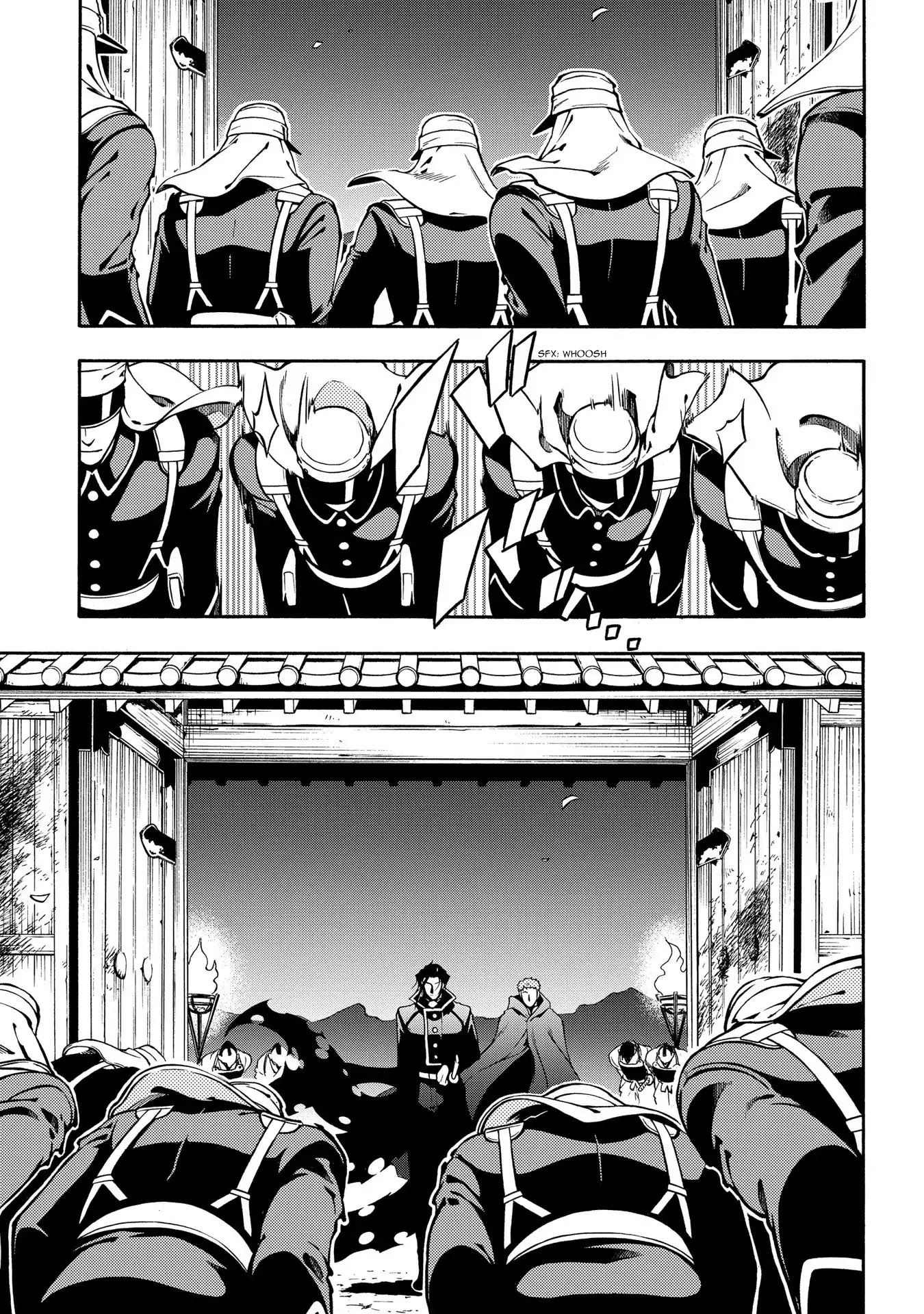 Peace Maker Kurogane Chapter 64 page 11 - Chapter 64: Repel