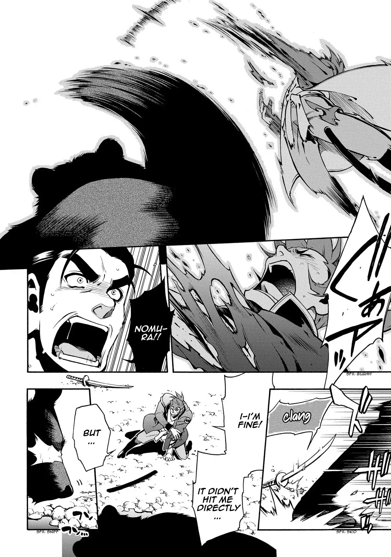 Peace Maker Kurogane Chapter 64 page 18 - Chapter 64: Repel