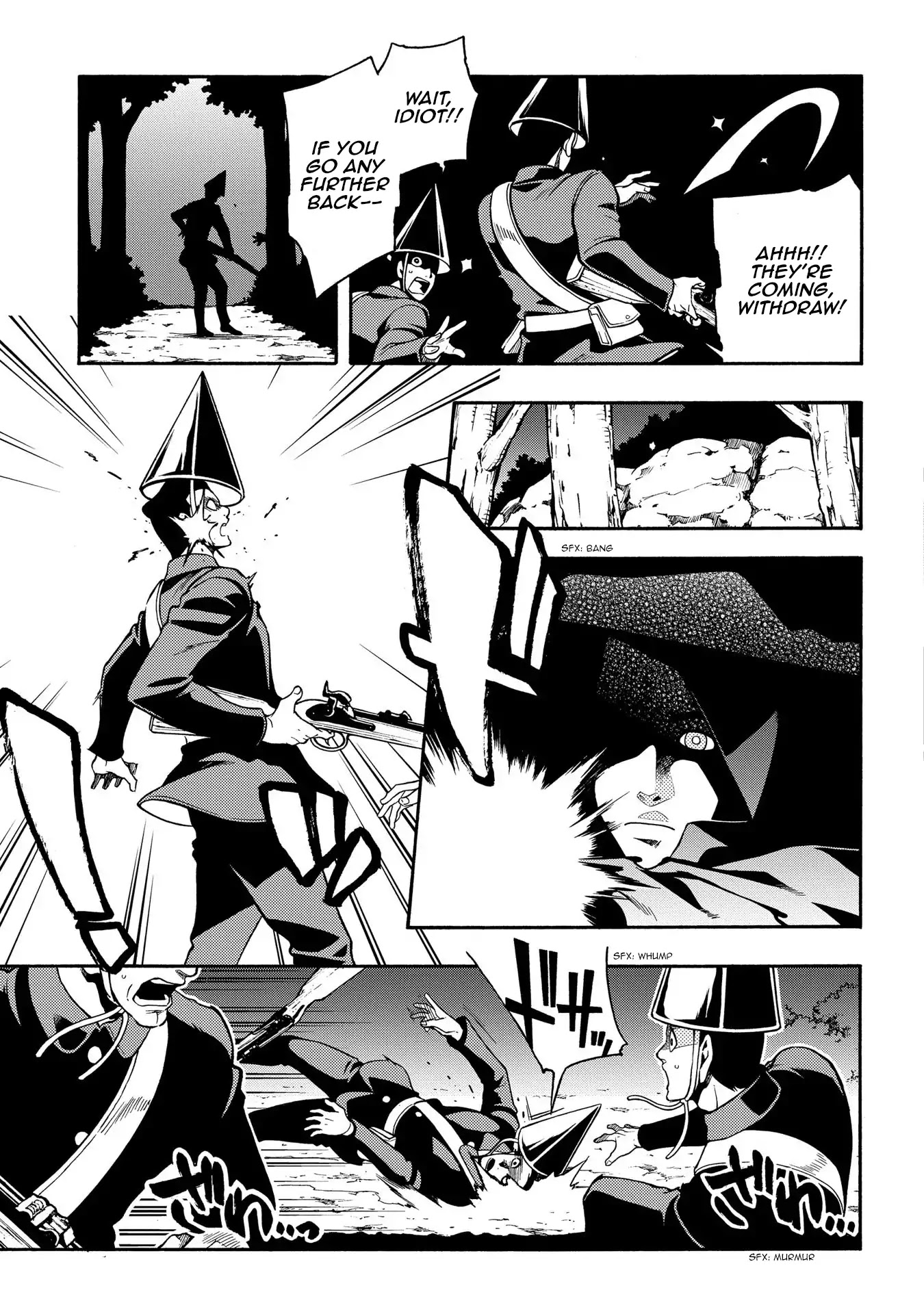 Peace Maker Kurogane Chapter 64 page 3 - Chapter 64: Repel
