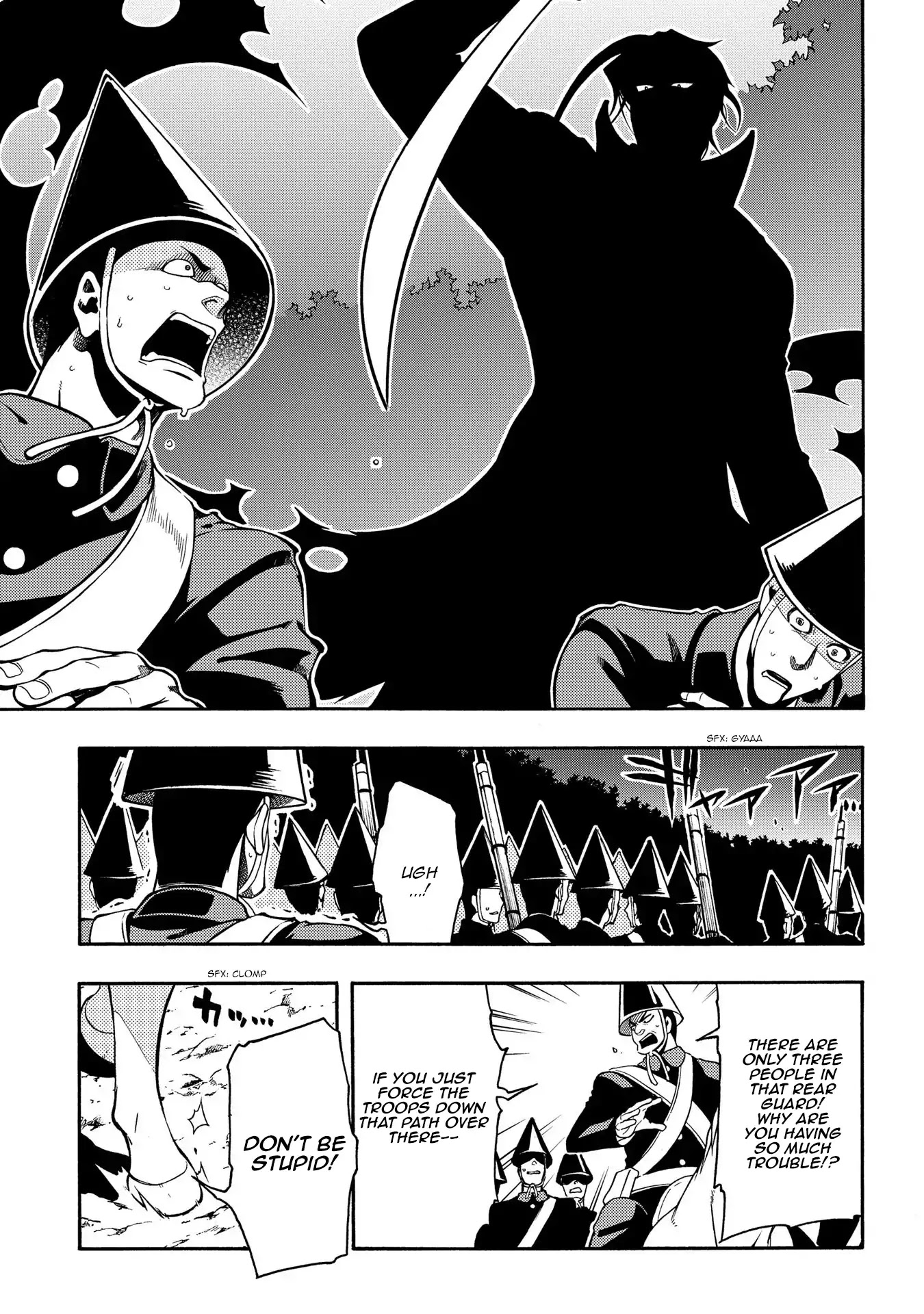 Peace Maker Kurogane Chapter 64 page 5 - Chapter 64: Repel
