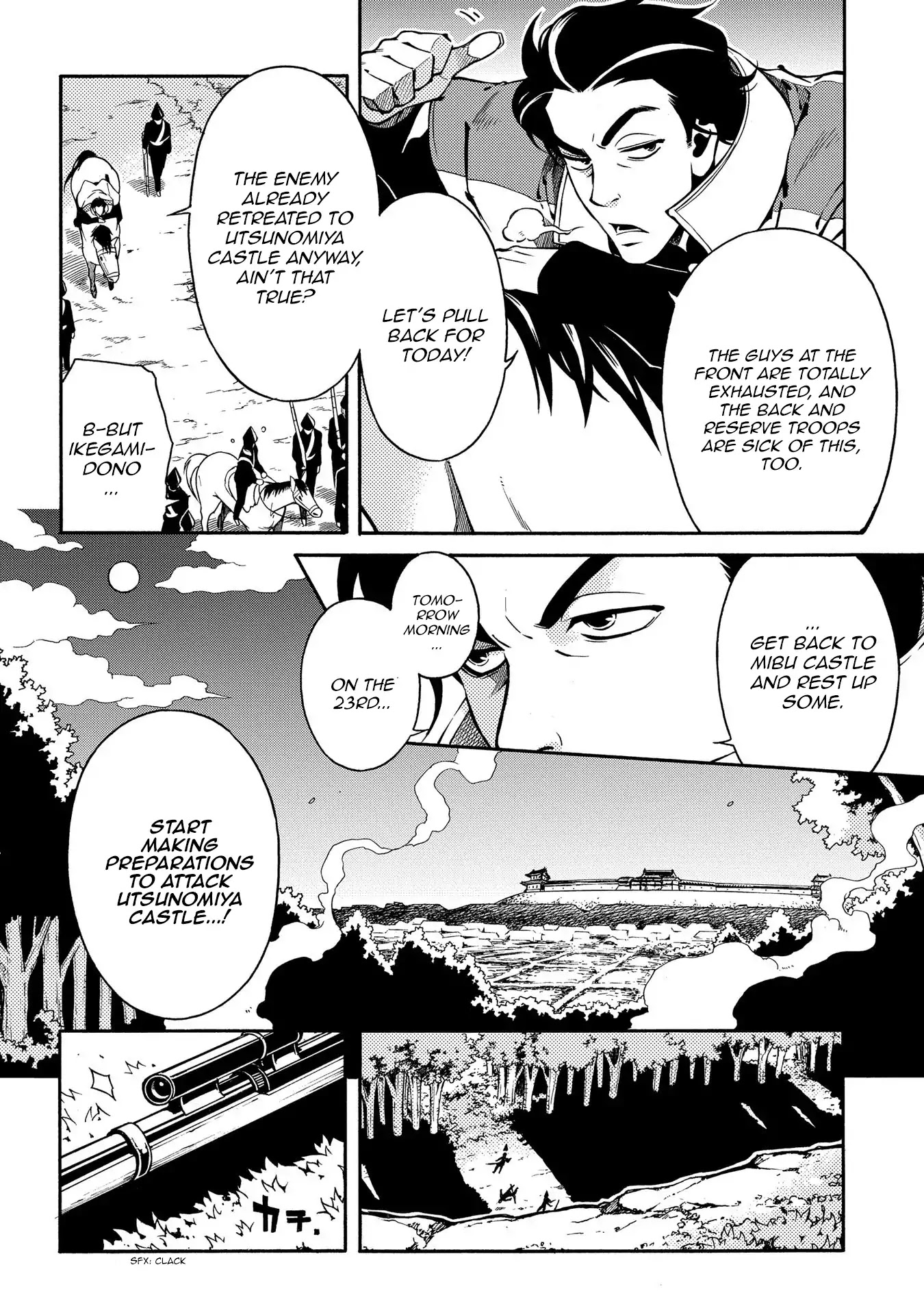 Peace Maker Kurogane Chapter 64 page 6 - Chapter 64: Repel