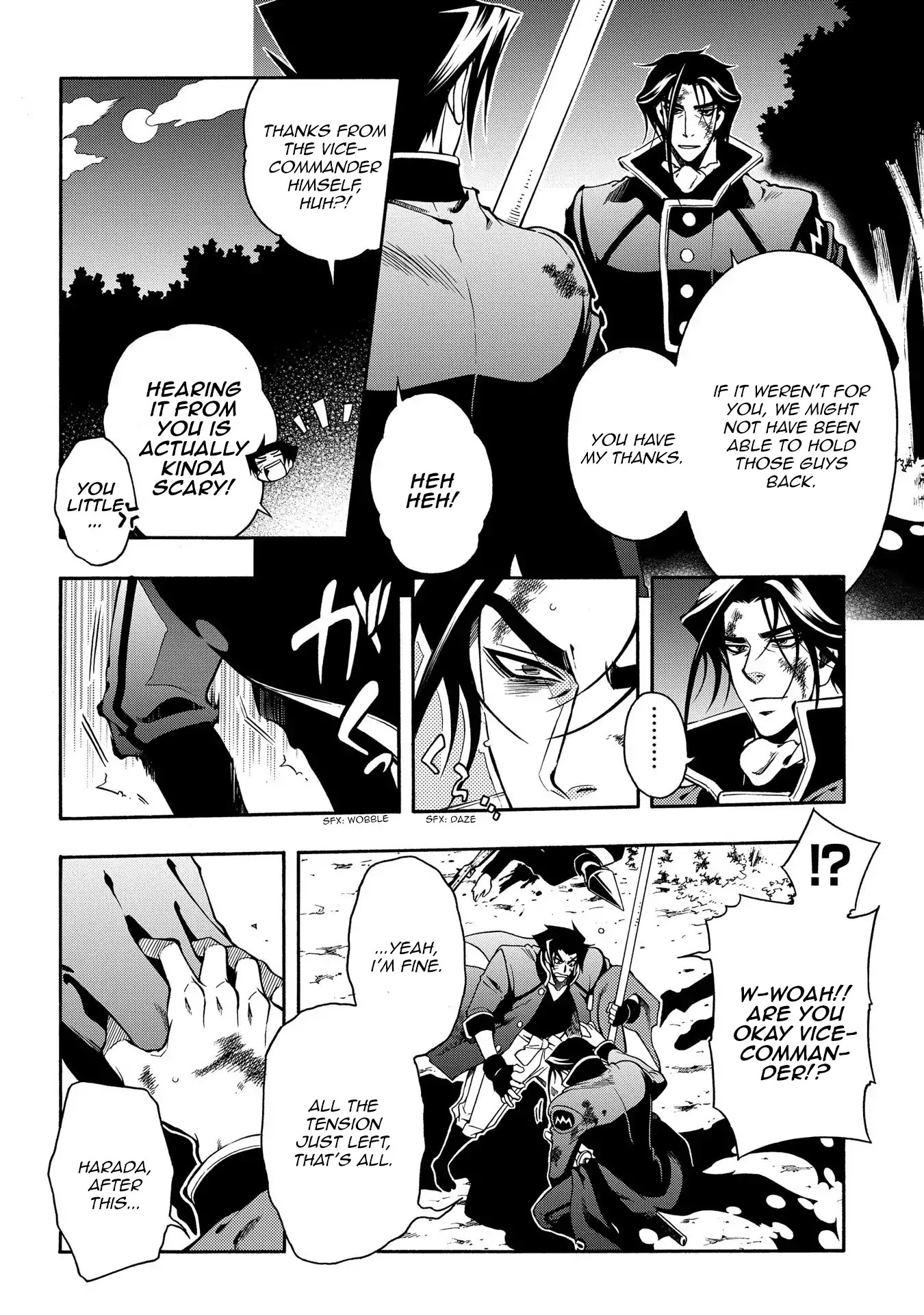 Peace Maker Kurogane Chapter 64 page 8 - Chapter 64: Repel