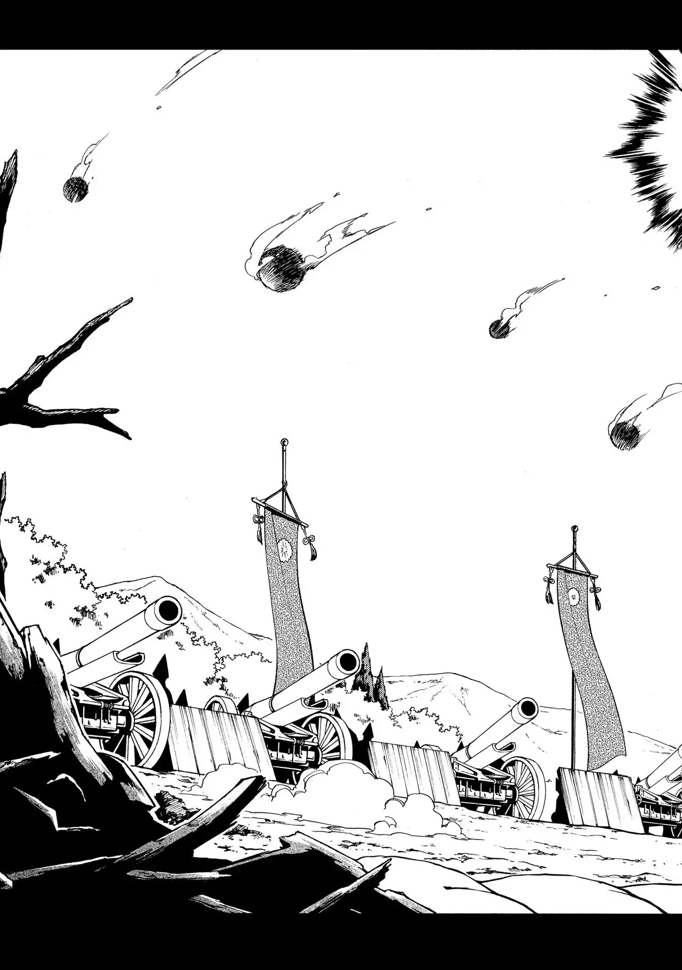 Peace Maker Kurogane Chapter 65 page 11 - Chapter 65: Cannon
