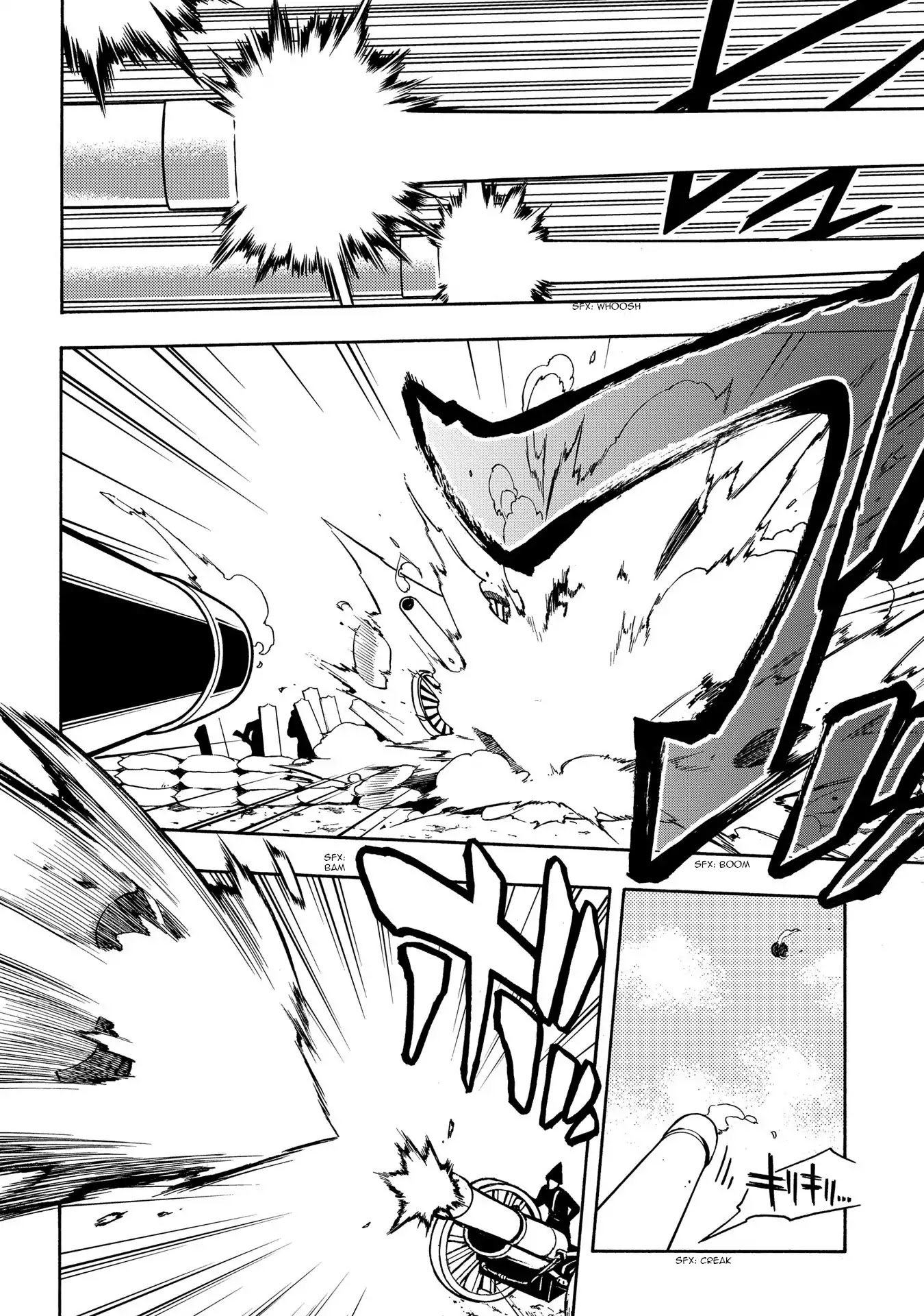 Peace Maker Kurogane Chapter 65 page 12 - Chapter 65: Cannon