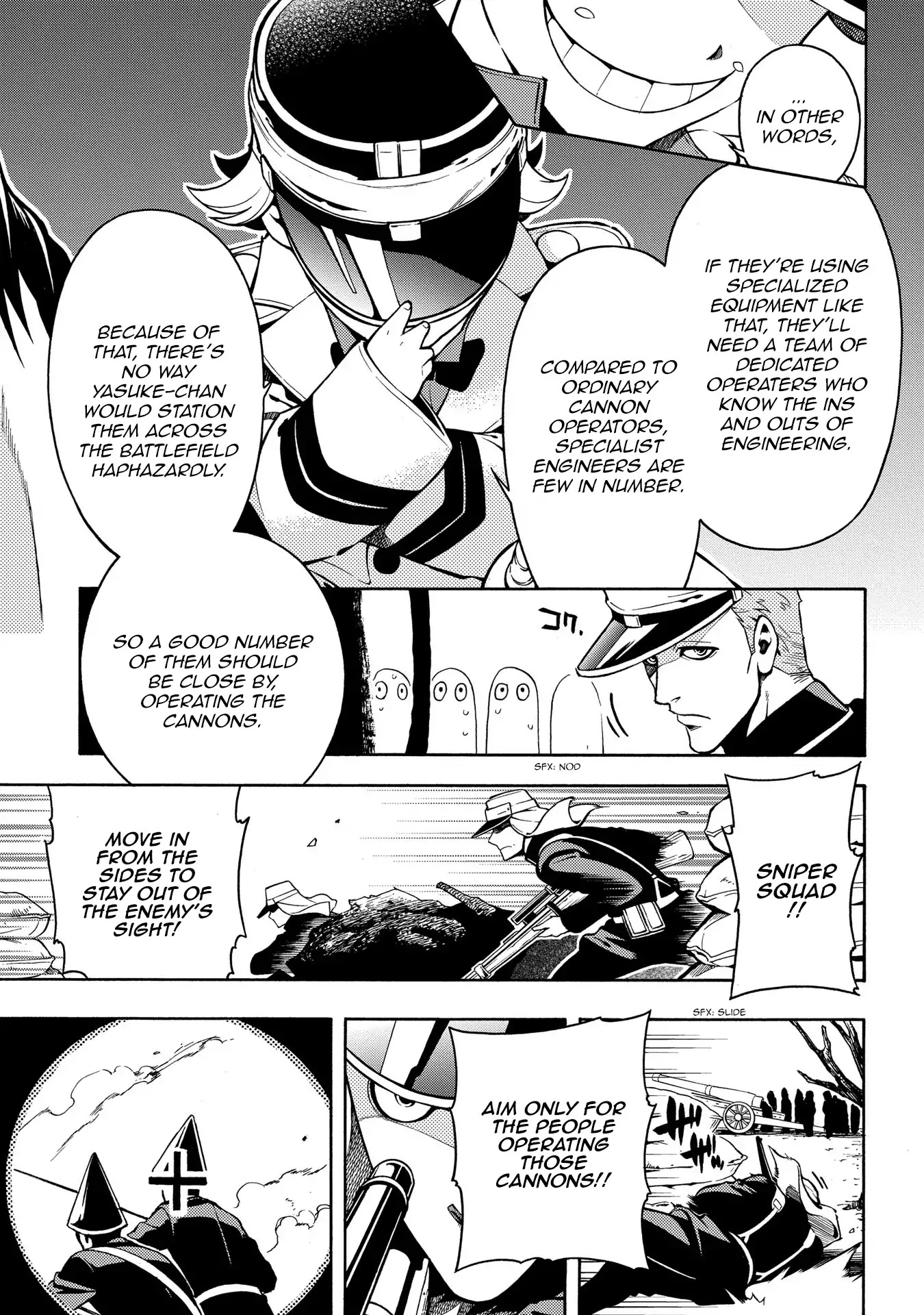 Peace Maker Kurogane Chapter 65 page 15 - Chapter 65: Cannon