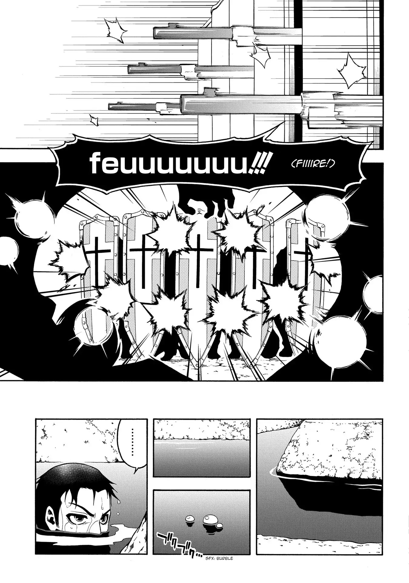 Peace Maker Kurogane Chapter 65 page 19 - Chapter 65: Cannon