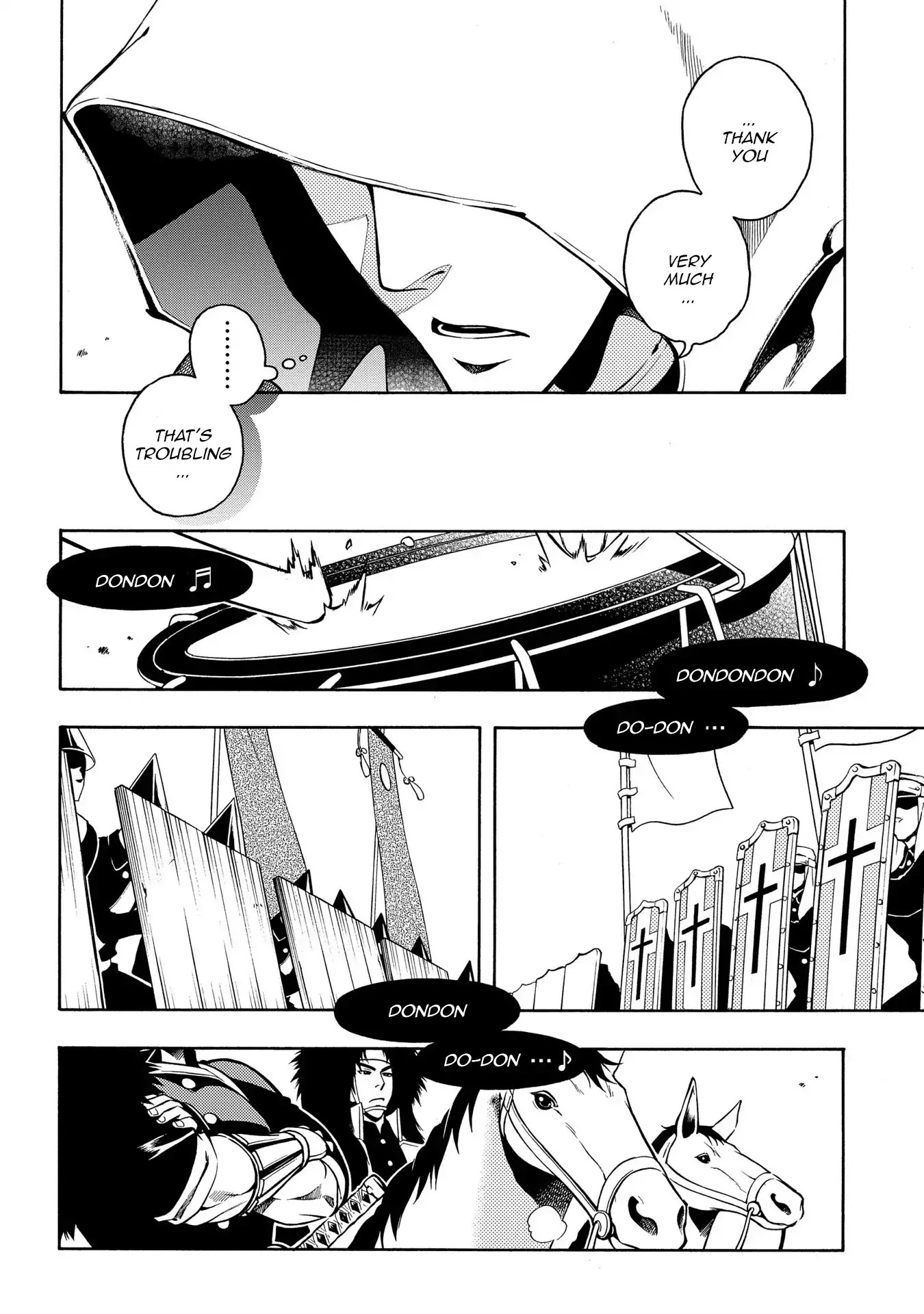 Peace Maker Kurogane Chapter 65 page 8 - Chapter 65: Cannon