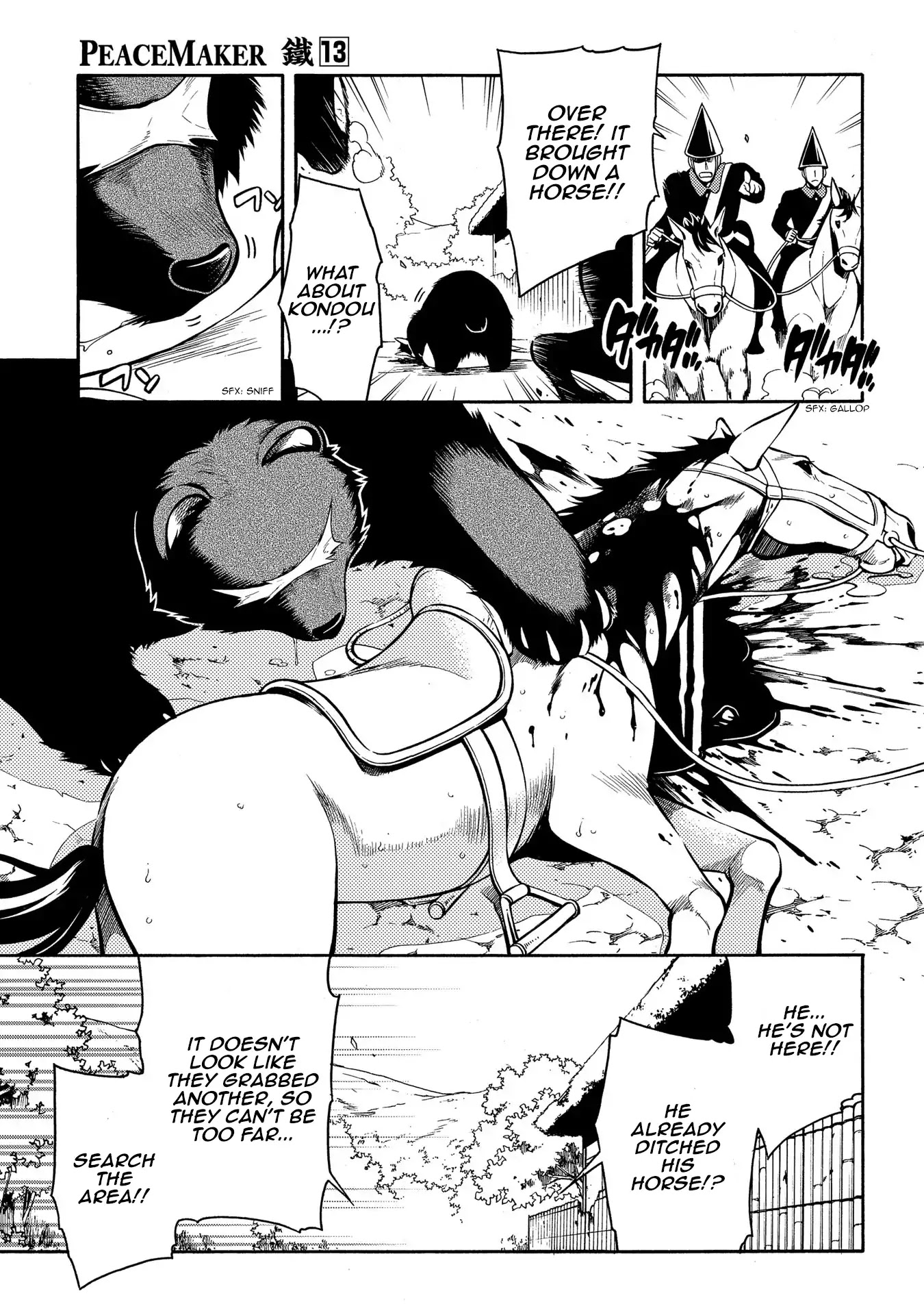 Peace Maker Kurogane Chapter 66 page 19 - Chapter 66: Sly