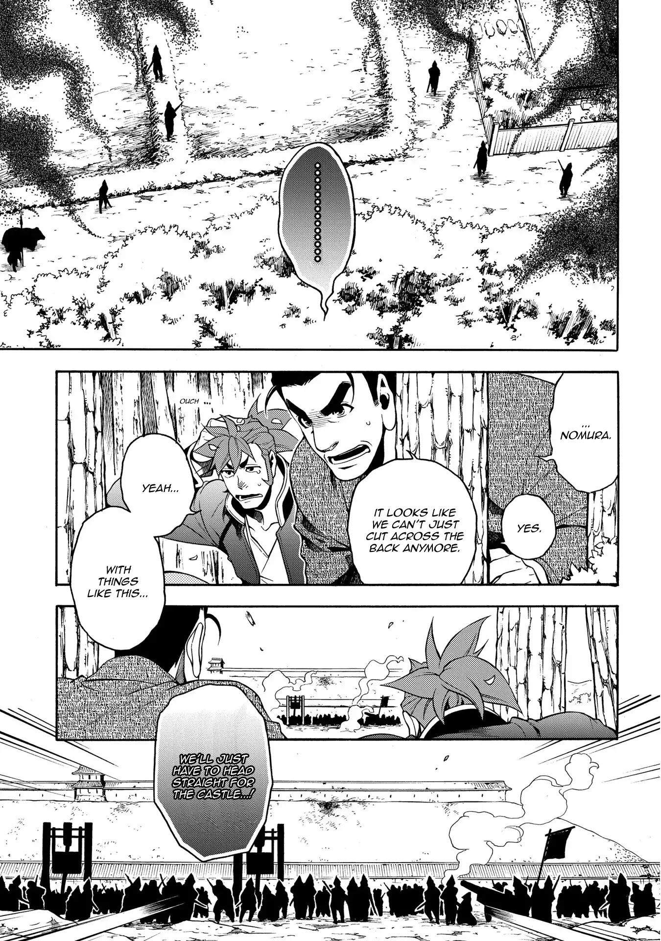 Peace Maker Kurogane Chapter 67 page 10 - Chapter 67: Scold